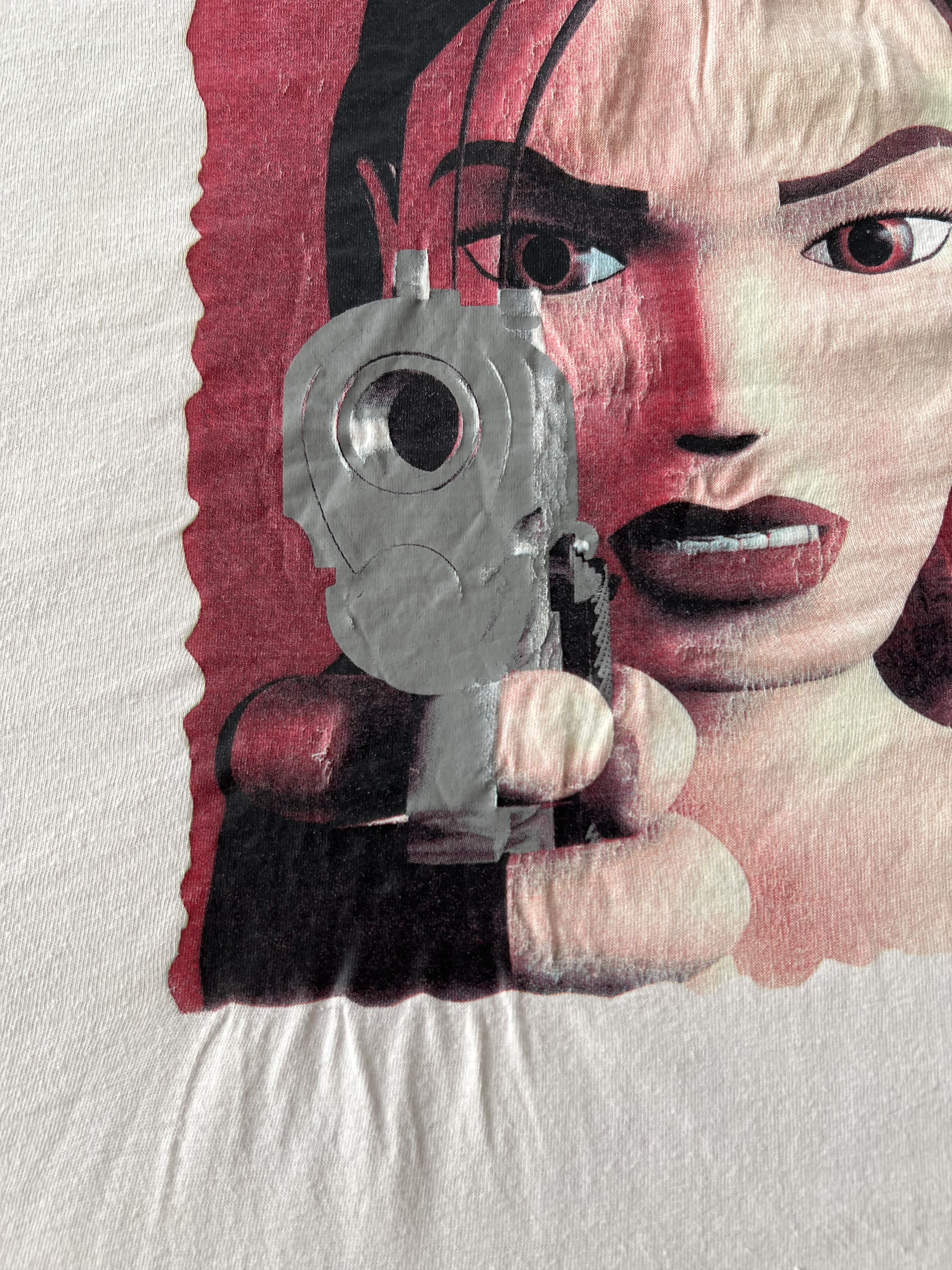 Playstation Vintage 90s Lara Croft Tomb Raider Game T-shirt Size US XL / EU 56 / 4 - 5 Thumbnail