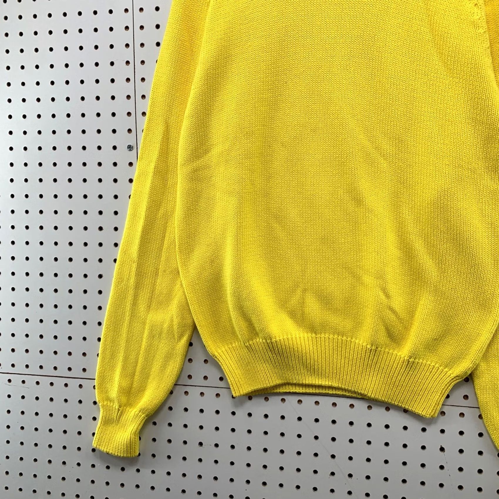 Eddie Bauer Vintage Eddie Bauer Sweater Mens M Yellow 100% Cotton 80s 90s Size US M / EU 48-50 / 2 - 5 Thumbnail