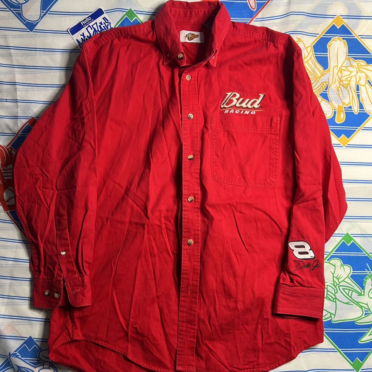 NASCAR NASCAR Bud Racing button-up shirt Size US M / EU 48-50 / 2 - 1 Thumbnail