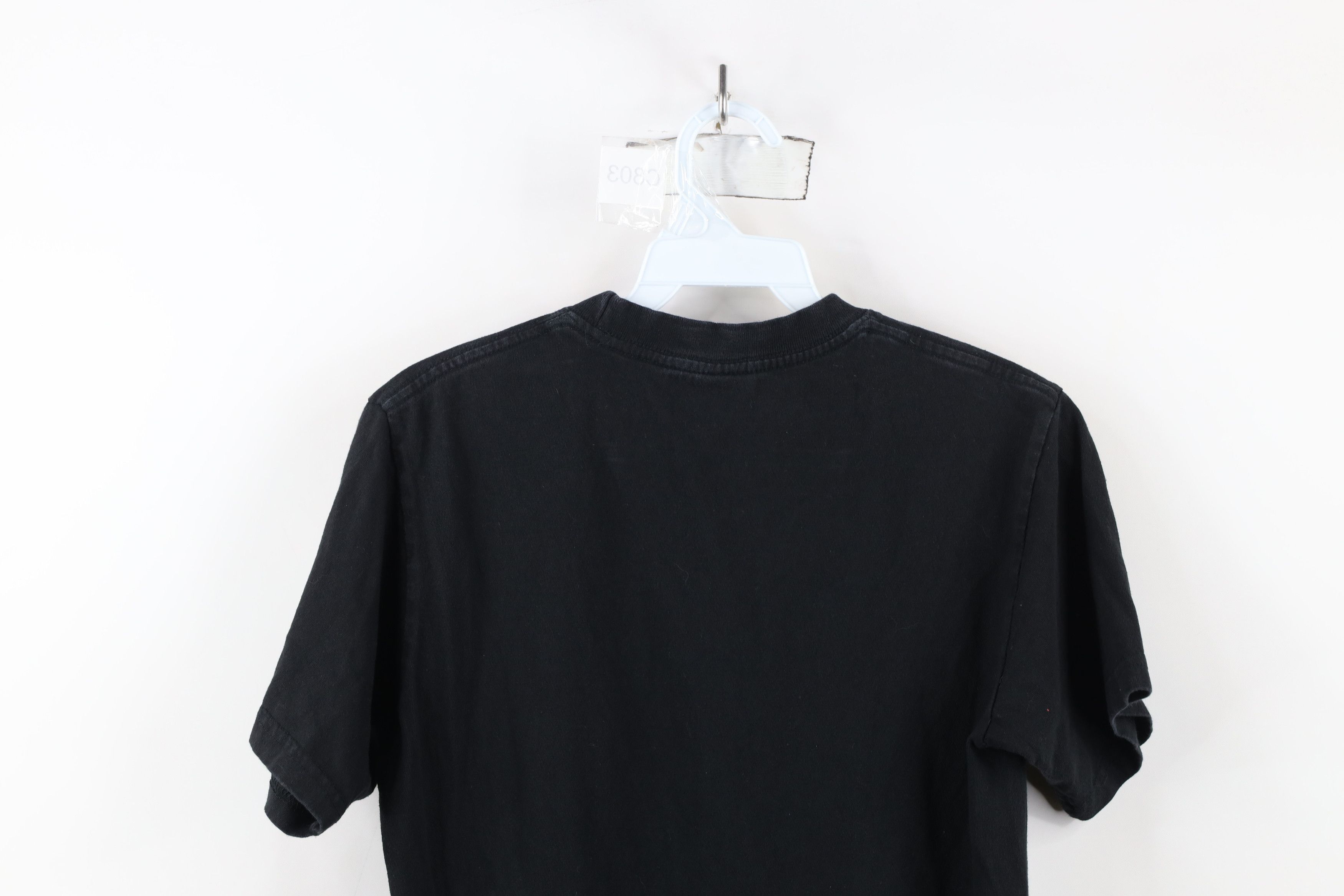Vintage Vintage 90s Y2K Streetwear Fire Flames Guitar T-Shirt Size S / US 4 / IT 40 - 12 Thumbnail