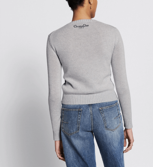 Dior o1w1db10725 424S57 Embroidered Sweater in Multicolor Size XL / US 12-14 / IT 48-50 - 5 Thumbnail