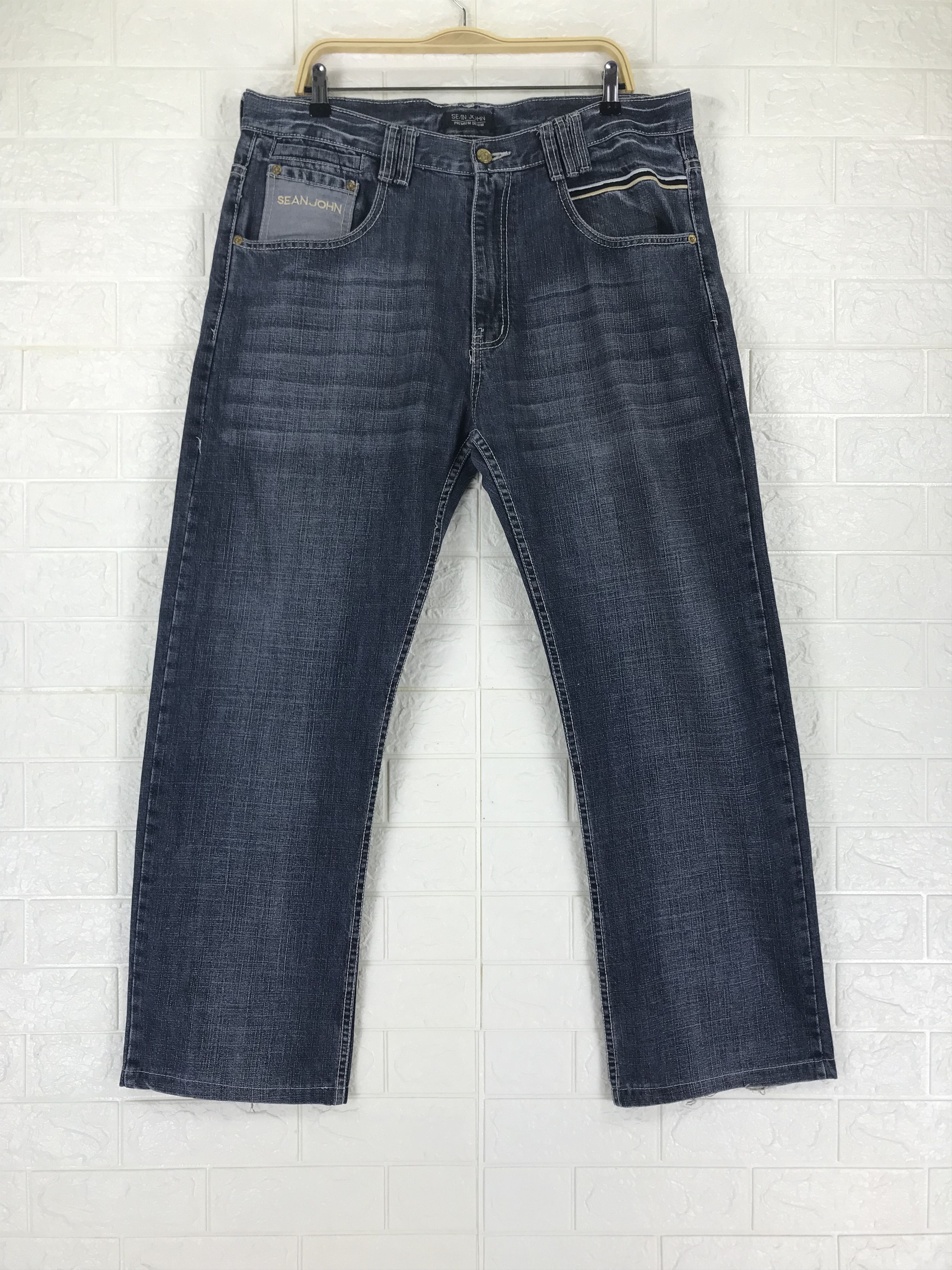 Sean John Vintage Sean John Big Pockets Baggy Jeans Wide Denim Size US 38 / EU 54 - 5 Thumbnail