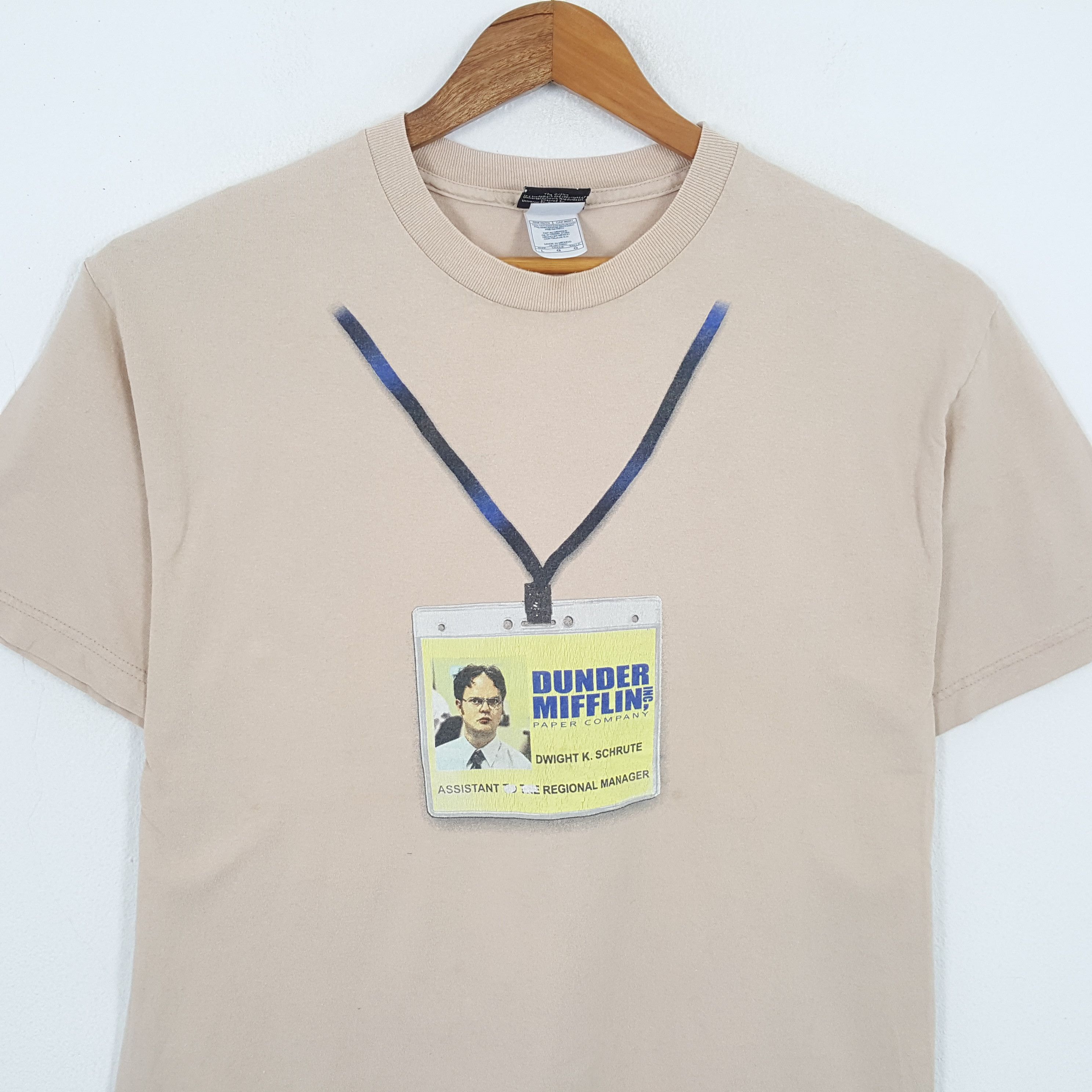 Vintage Vintage The Office DUNDER MIFFLIN American TV Series T-Shirt Size US L / EU 52-54 / 3 - 2 Thumbnail