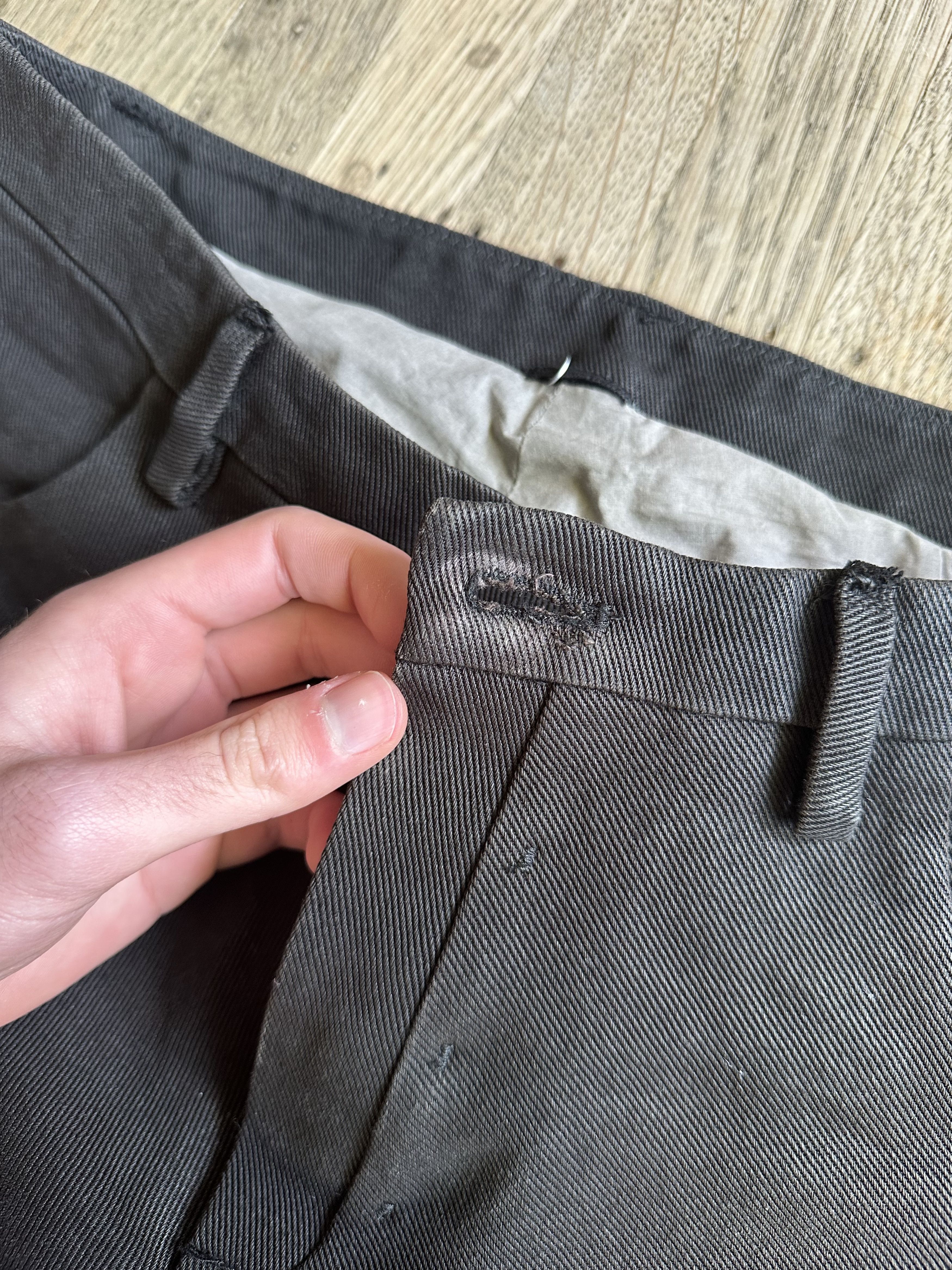 Label Under Construction Signals morse code washi j-leg trouser Size US 31 - 11 Thumbnail
