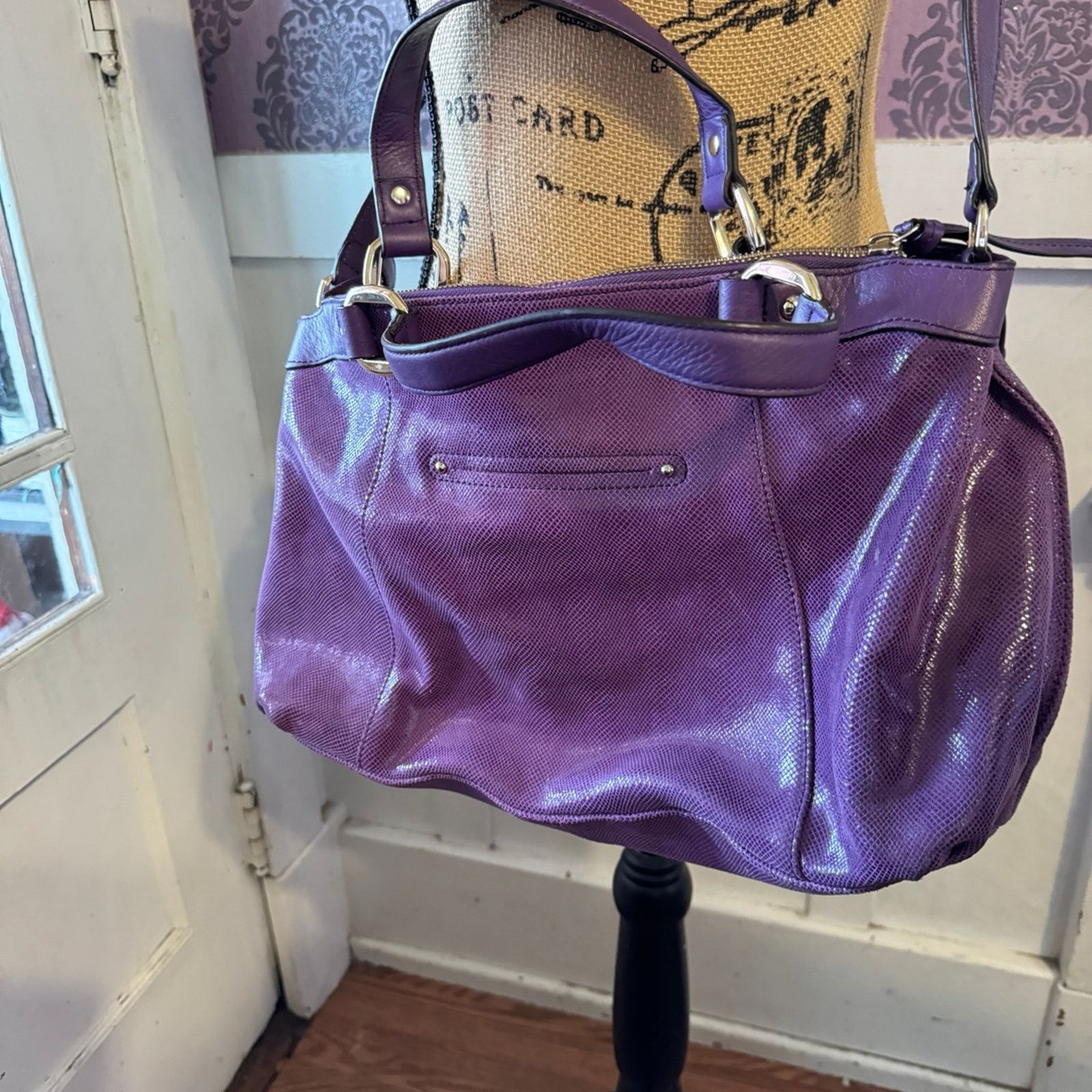 NBDN Nobrandedon B. Makowsky Lombard hand bag Size ONE SIZE - 4 Thumbnail