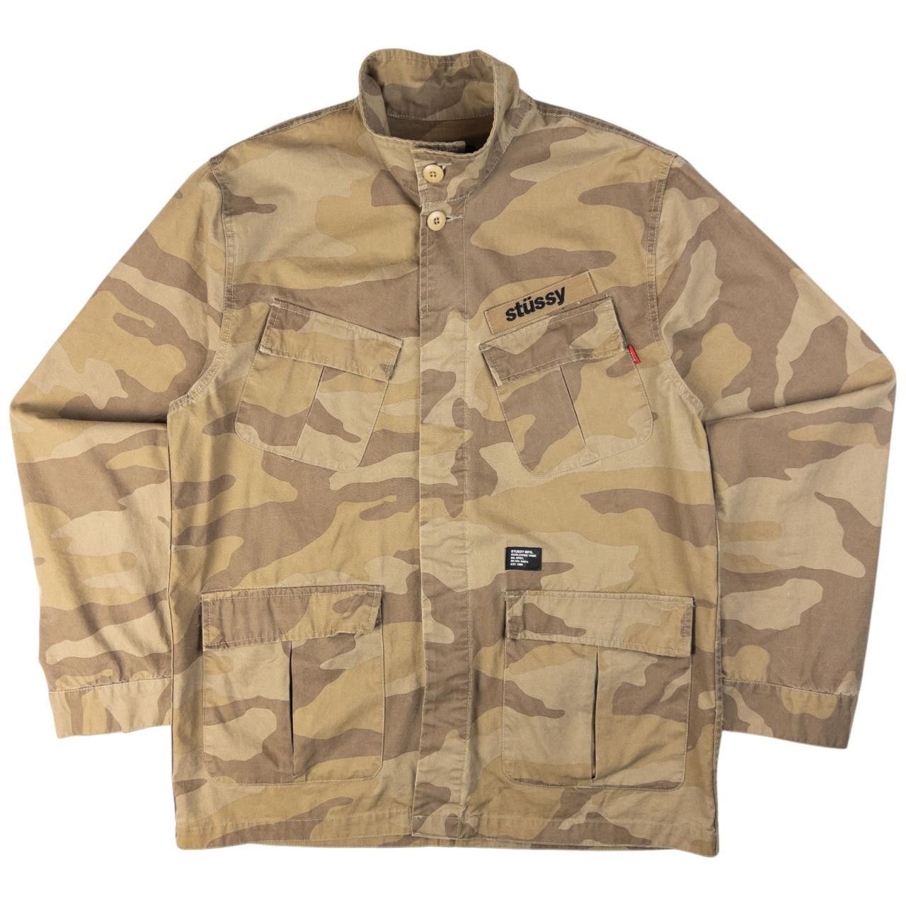 Stussy Camo Jacket | Grailed