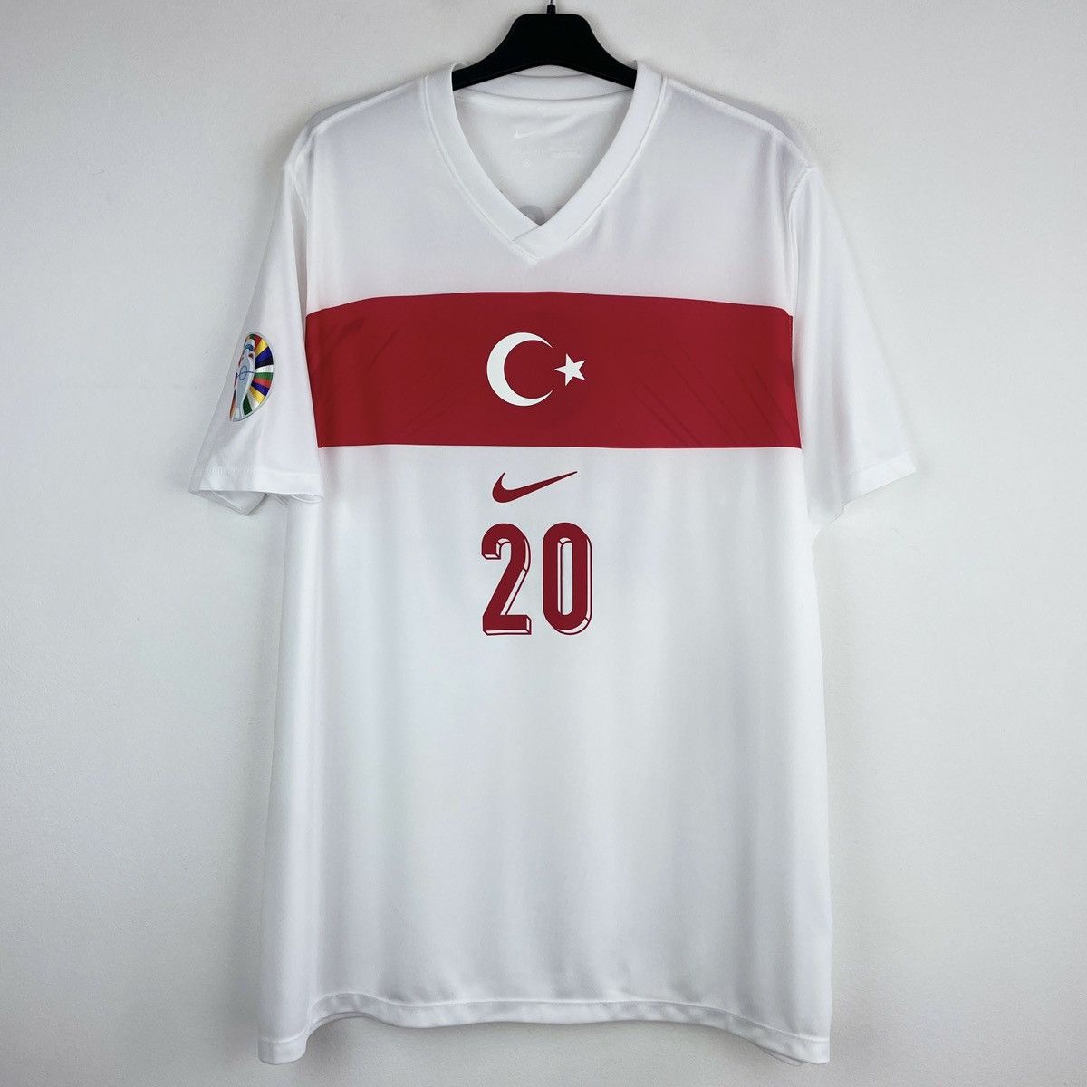 Nike Turkey Ferdi Kadioglu Nike Jersey Shirt Men Euro 2024 sz XXL Size US XXL / EU 58 / 5 - 2 Thumbnail