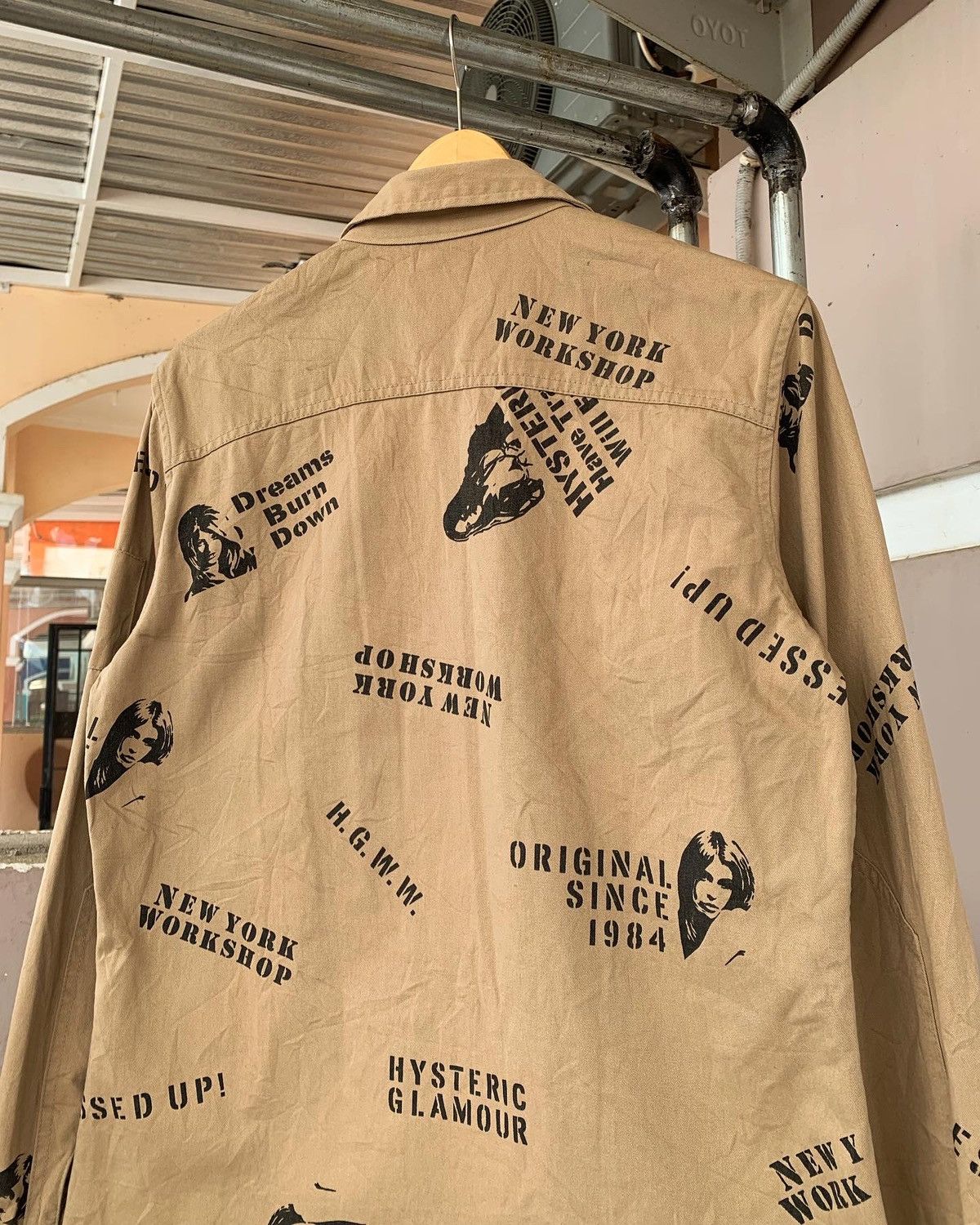 Hysteric Glamour Hysteric glamour " mr weather " work shirt Size US L / EU 52-54 / 3 - 4 Thumbnail
