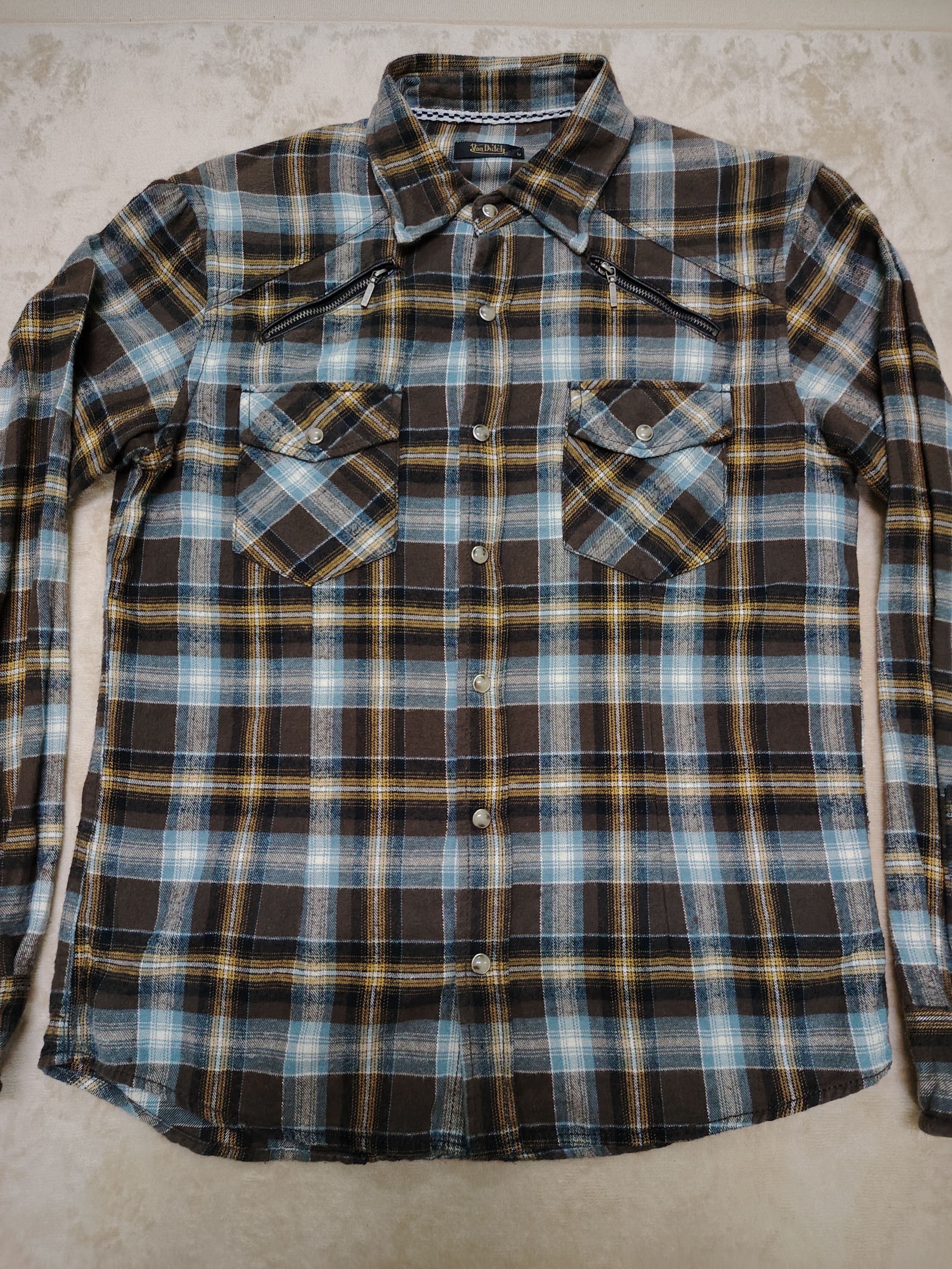 Von Dutch Von Dutch Los Angeles Flannel Shirts Size US M / EU 48-50 / 2 - 3 Thumbnail
