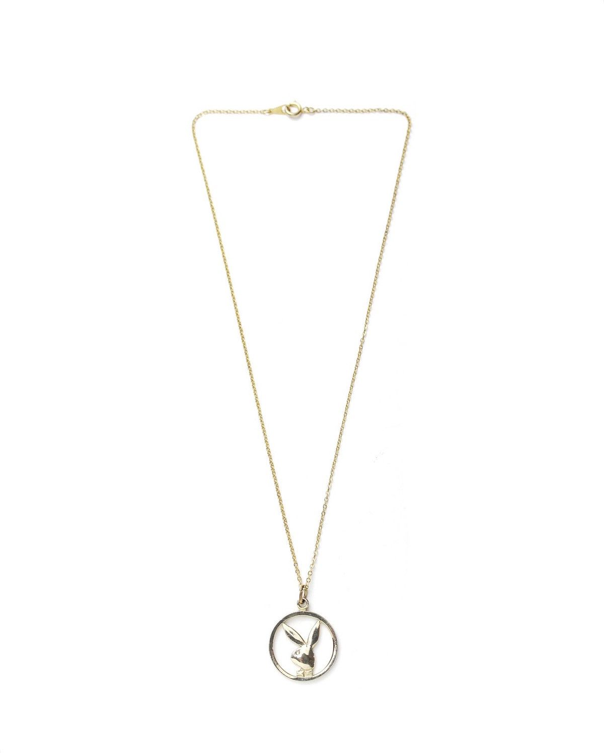 Hysteric Glamour × Playboy 2000S PLAYBOY BUNNY GOLD-PLATED PENDANT NECKLACE Size ONE SIZE - 1 Thumbnail