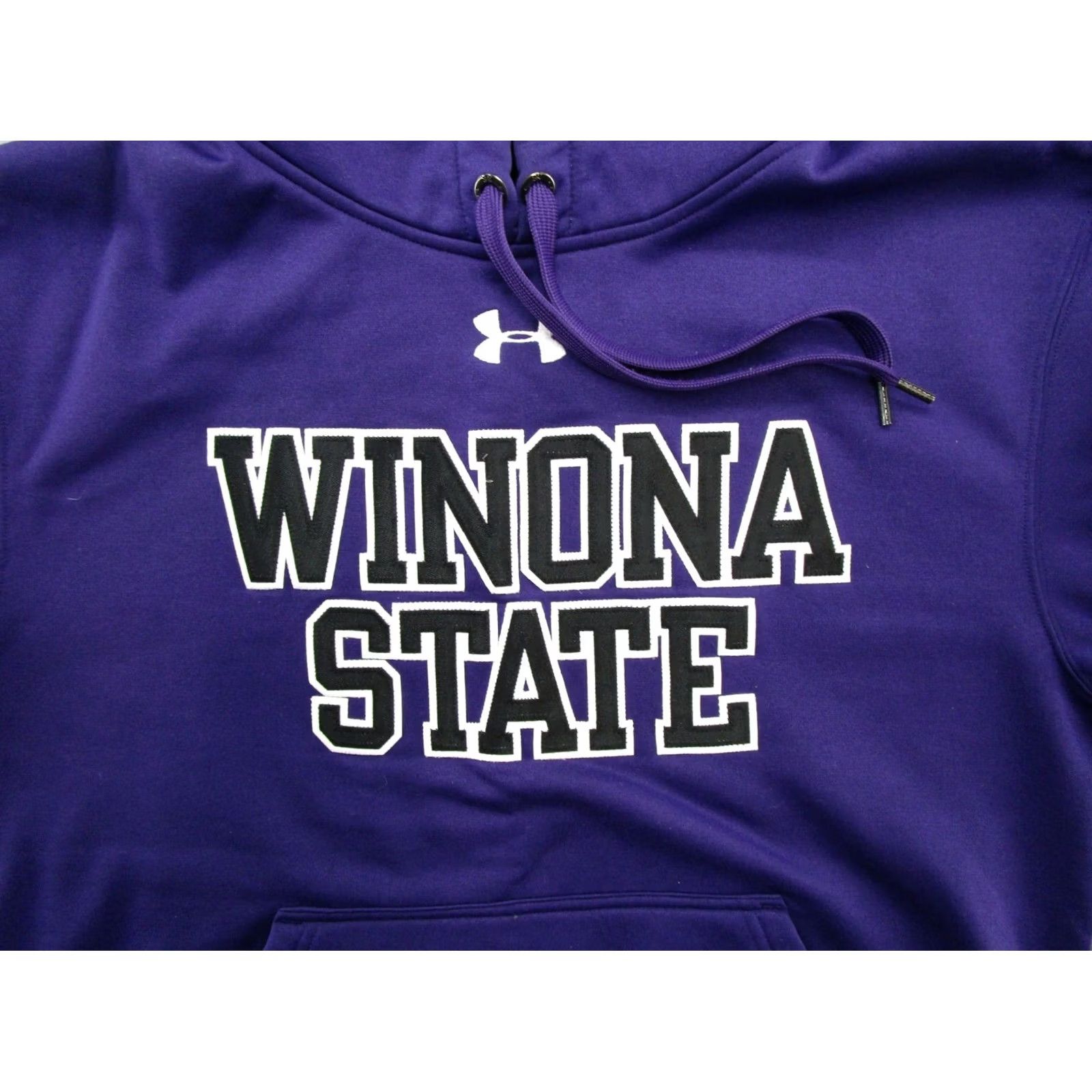 Under Armour Winona State University Under Armour Storm Purple Spell Out Hoodie Mens Size S Size US S / EU 44-46 / 1 - 2 Thumbnail