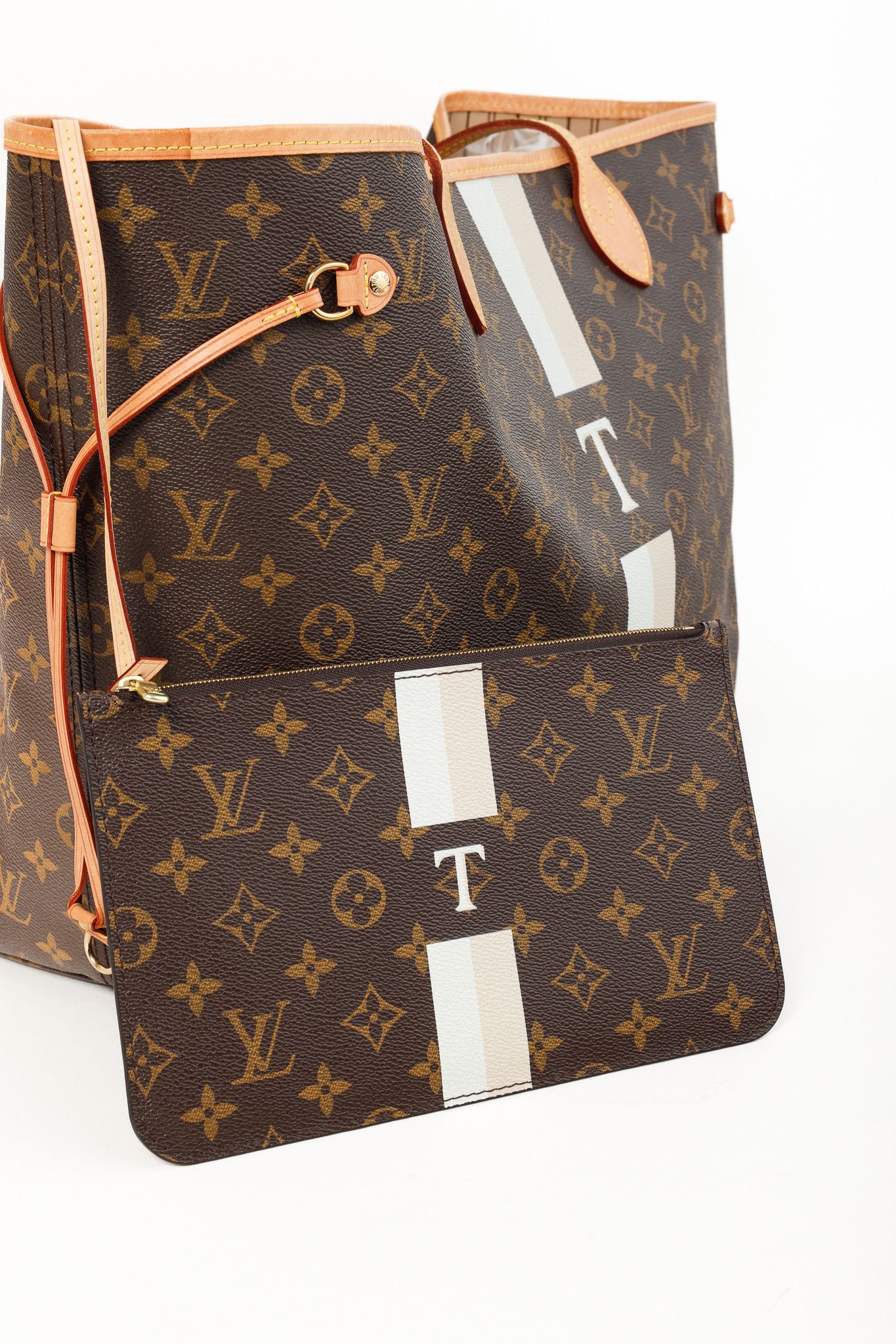 Louis Vuitton Louis Vuitton Brown Monogram "T" My LV Heritage Neverfull GM Size ONE SIZE - 8 Thumbnail
