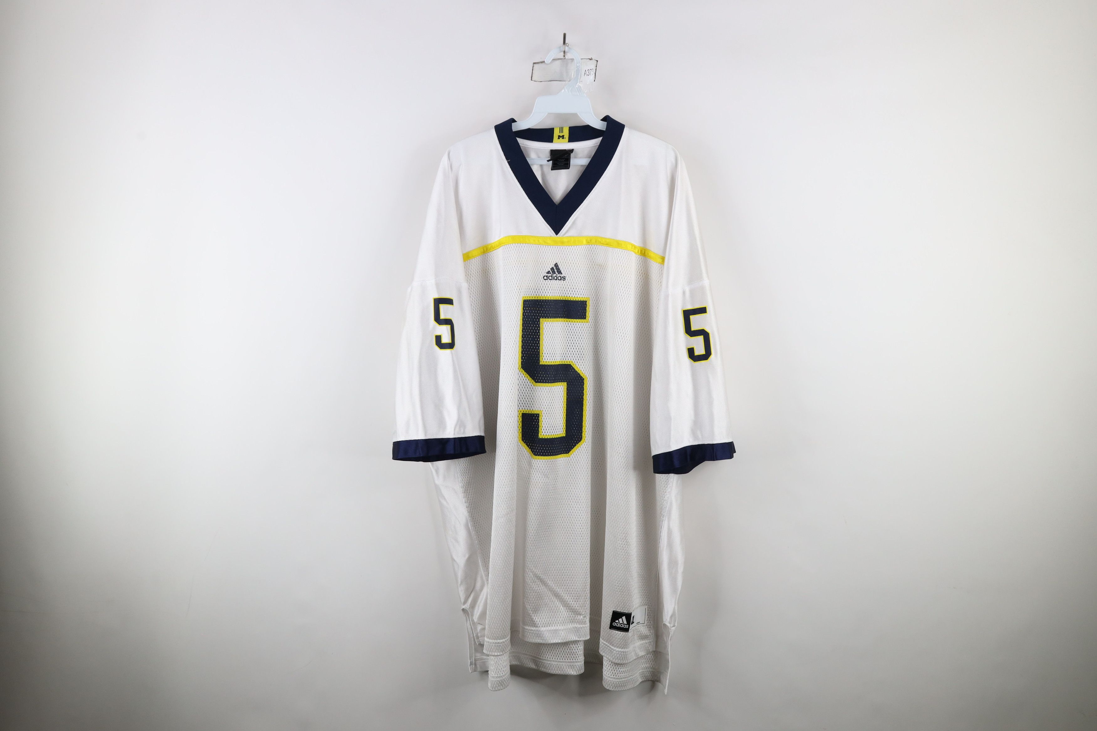 Adidas × Vintage Vintage Adidas University of Michigan Football Jersey #5 Size US XXL / EU 58 / 5 - 1 Thumbnail