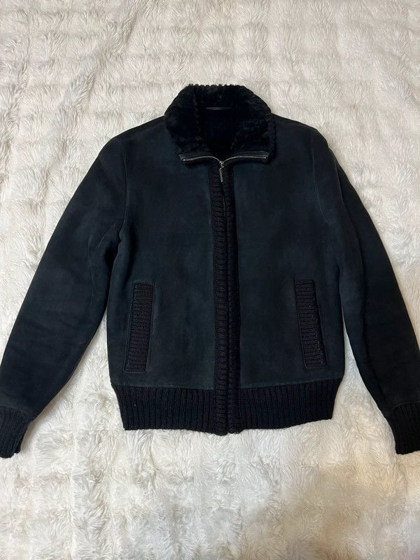 Other Lamb Fur Shearling Leather 50 IT Jacket Lambskin Size US L / EU 52-54 / 3 - 9 Thumbnail