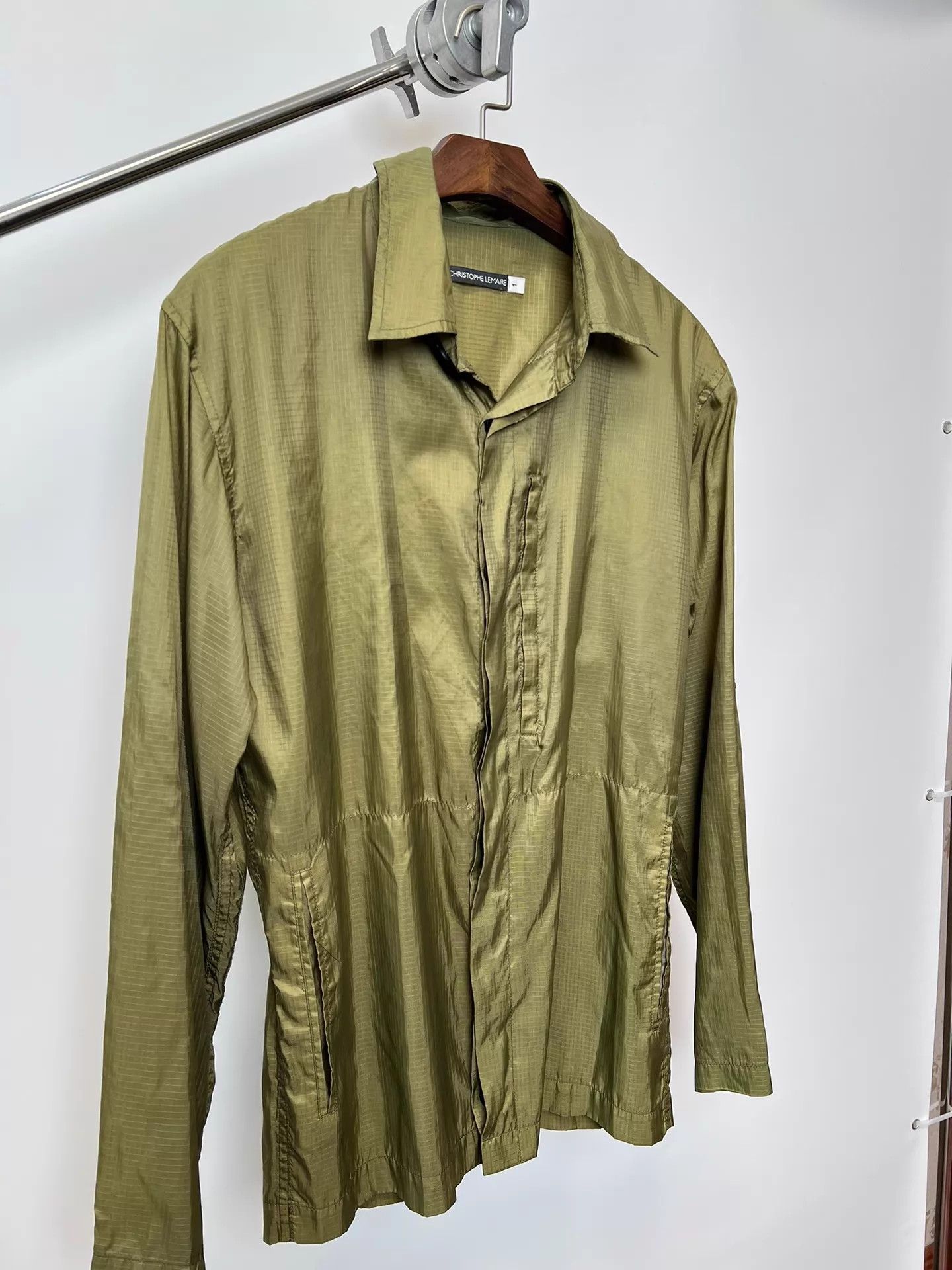 Christophe Lemaire Christophe Lemaire Tear-Resist Nylon Chest Pocket Shirt Size US S / EU 44-46 / 1 - 4 Thumbnail