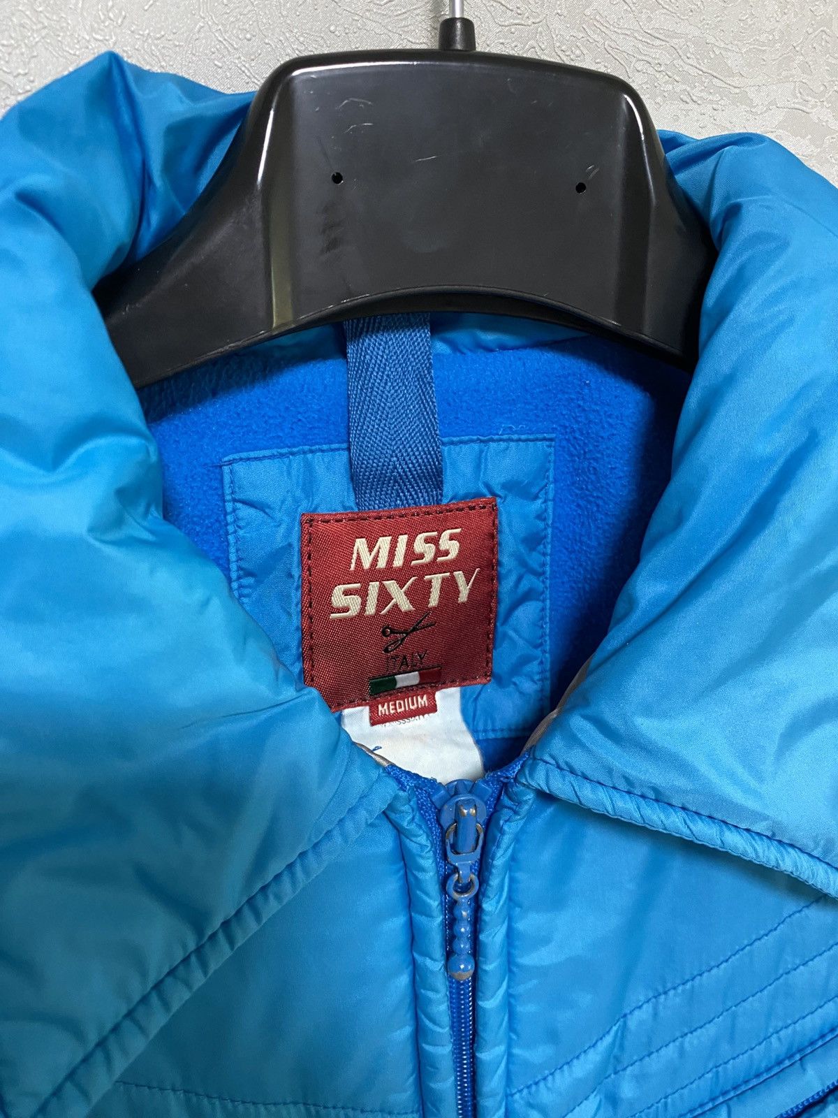 Miss Sixty RARE 90’s MISS SIXTY MADE IN ITALY BLUE AVANTGARDE JACKET Size M / US 6-8 / IT 42-44 - 6 Thumbnail