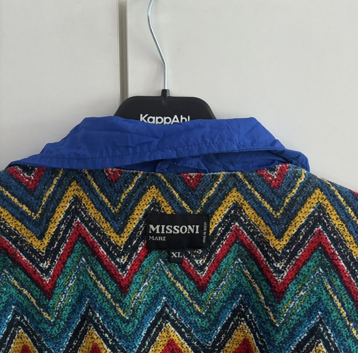 Missoni Vintage Missoni Printed Nylon Jacket Rare Size US XL / EU 56 / 4 - 6 Thumbnail