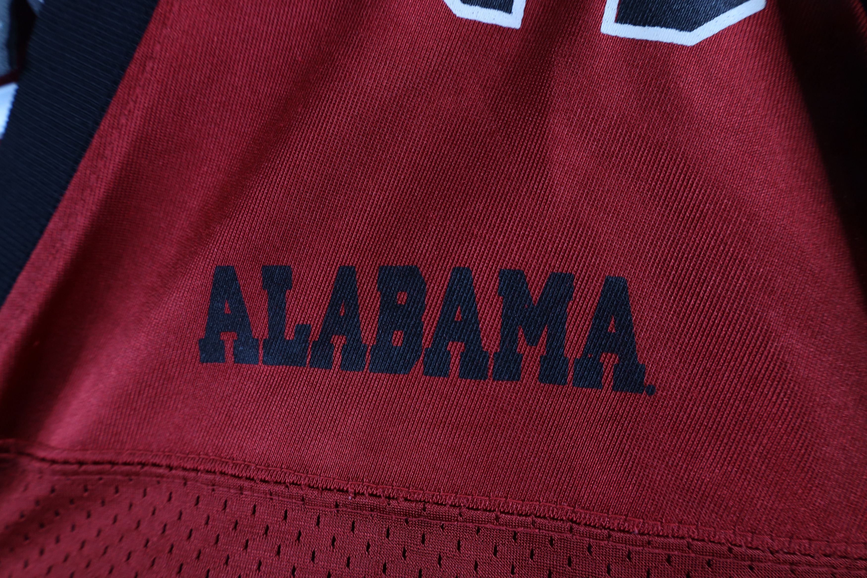 Vintage Vintage University of Alabama Football Jersey Red Polyester Size US XL / EU 56 / 4 - 4 Thumbnail