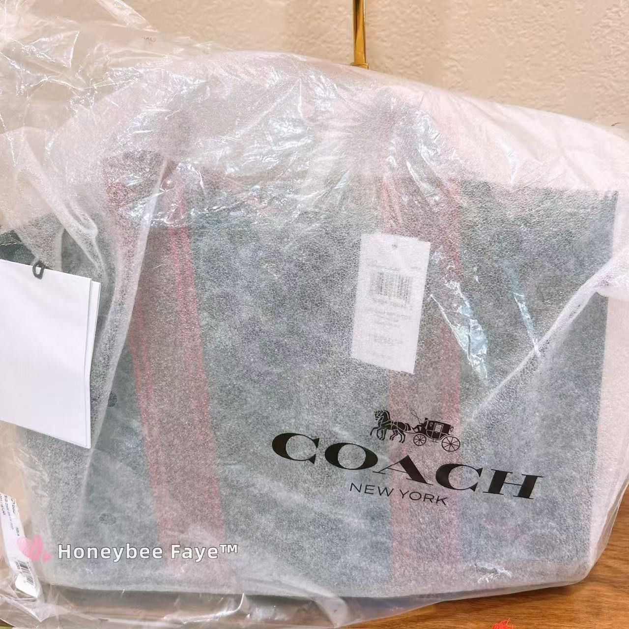 Coach NWT Coach Smith Tote Bag In Signature Denim CY698 Size ONE SIZE - 11 Thumbnail