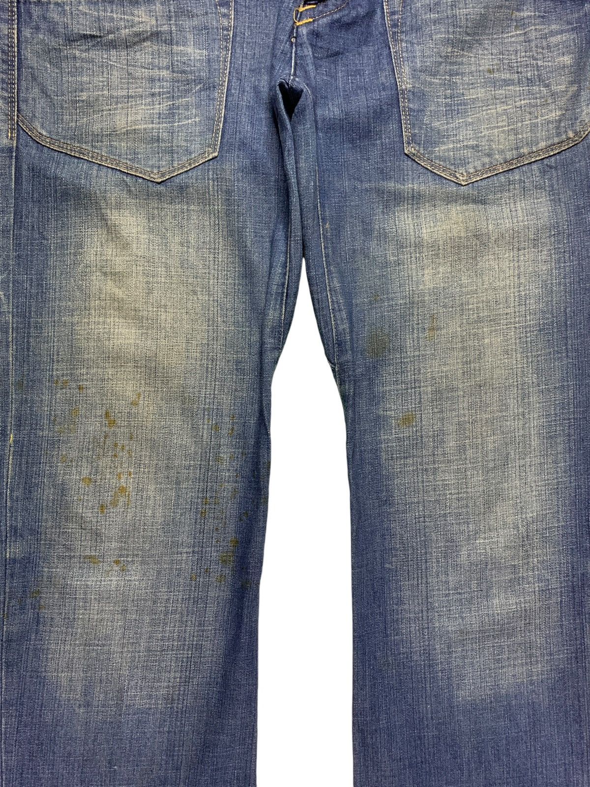 Replay Vintage Replay Mud Wash Distressed Style Jeans Size US 33 - 5 Thumbnail