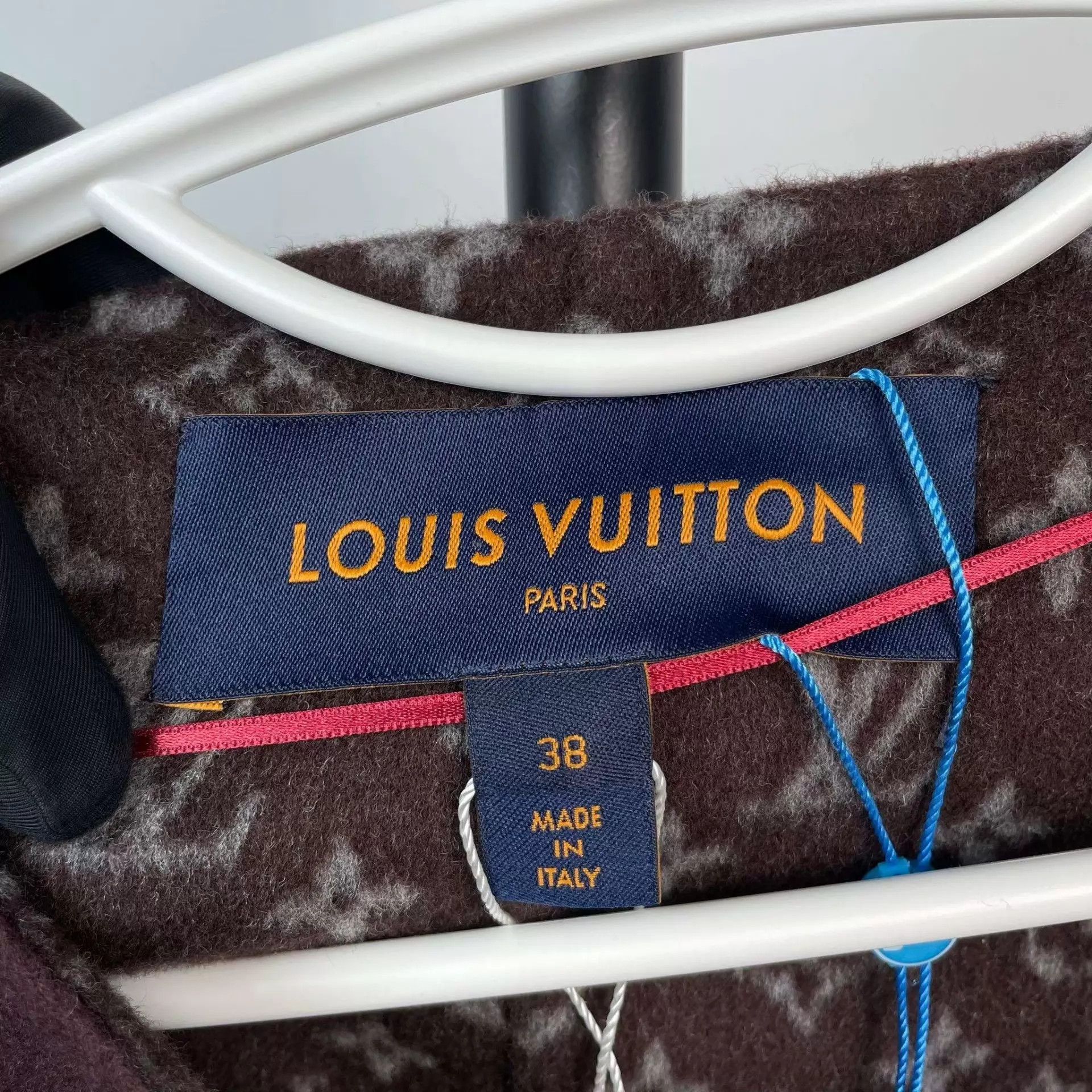 Louis Vuitton LV Burgundy Cashmere Coat 38 Size S / US 4 / IT 40 - 3 Thumbnail