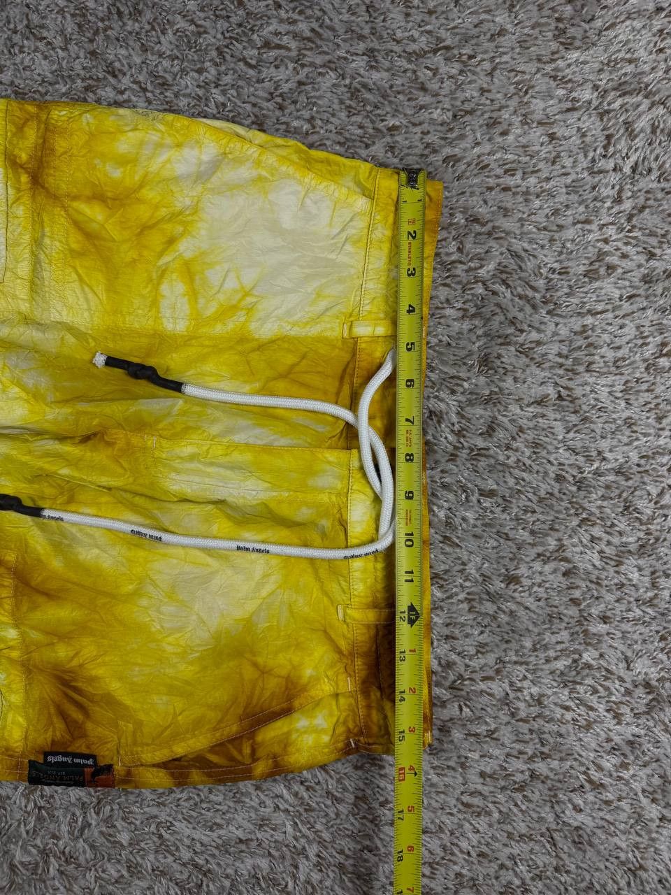 Palm Angels Palm Angels Tie-Dye Shell Cargo Pants Yellow Size US 30 / EU 46 - 9 Thumbnail
