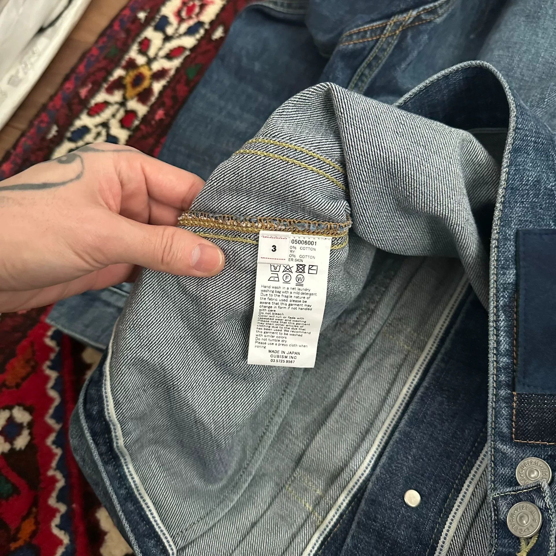Visvim visvim 21ss 101 DMGD-1001 Denim Jacket Size US L / EU 52-54 / 3 - 6 Thumbnail