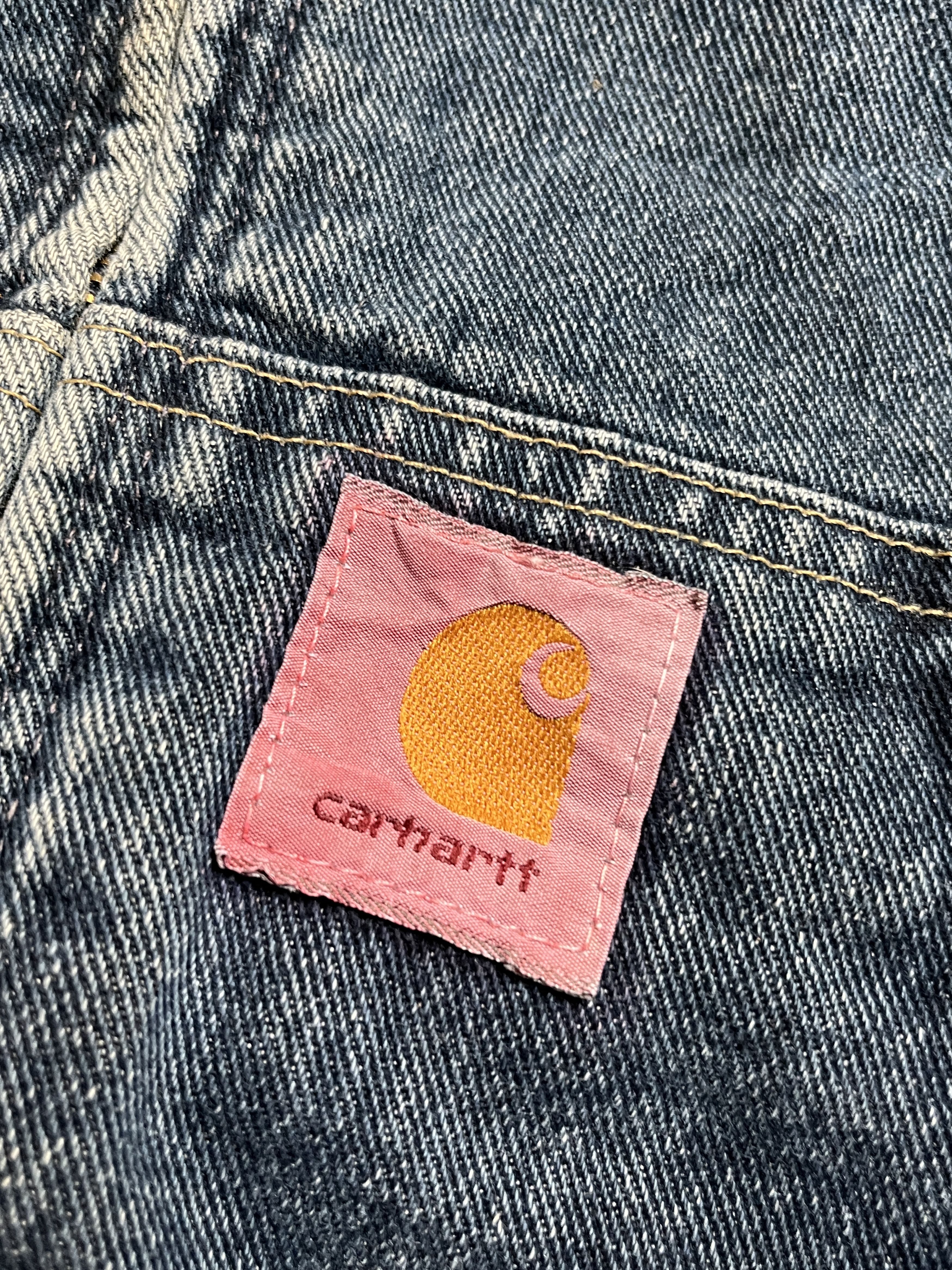 Carhartt Veste Carhartt Active Jacket Jean Vintage 1990's Made in USA Size US L / EU 52-54 / 3 - 4 Thumbnail