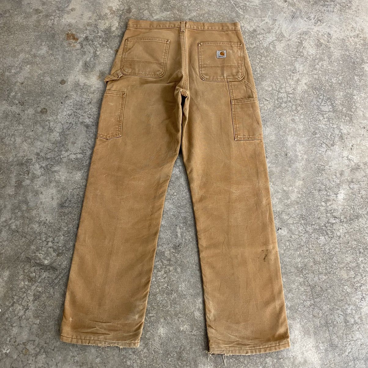 Carhartt Vintage Carhartt Double Knee Blanket Lined Carpenter Pants Size US 30 / EU 46 - 13 Thumbnail