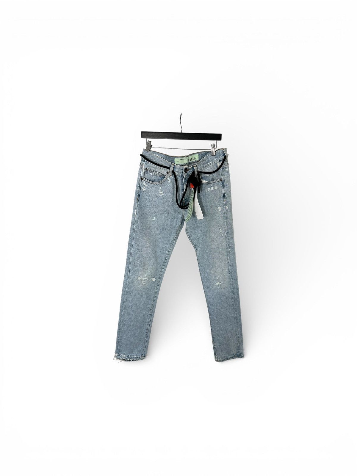 Off-White OFF-WHITE “Temperature” Denim Jeans Size US 31 - 4 Thumbnail