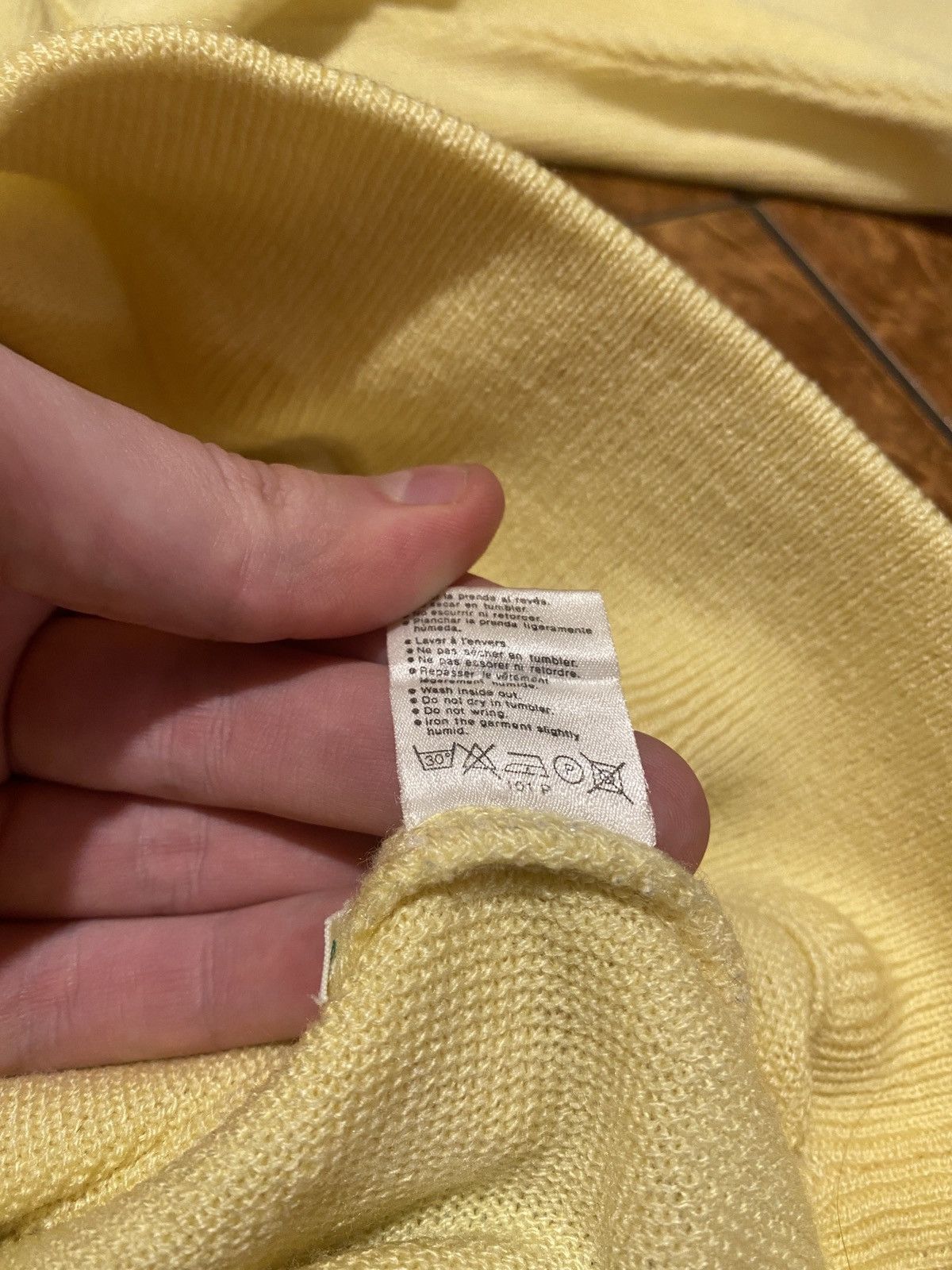 Lacoste × Vintage Vintage chemise lacoste Luxury Knitwear Size US XL / EU 56 / 4 - 4 Thumbnail