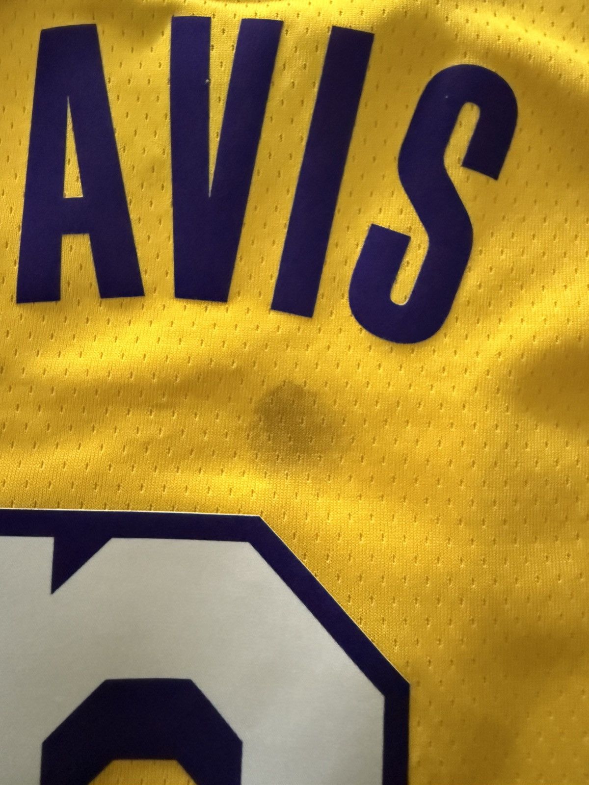 Nike Nike Lakers Swingman Anthony Davis City Edition Jersey Size US L / EU 52-54 / 3 - 6 Thumbnail