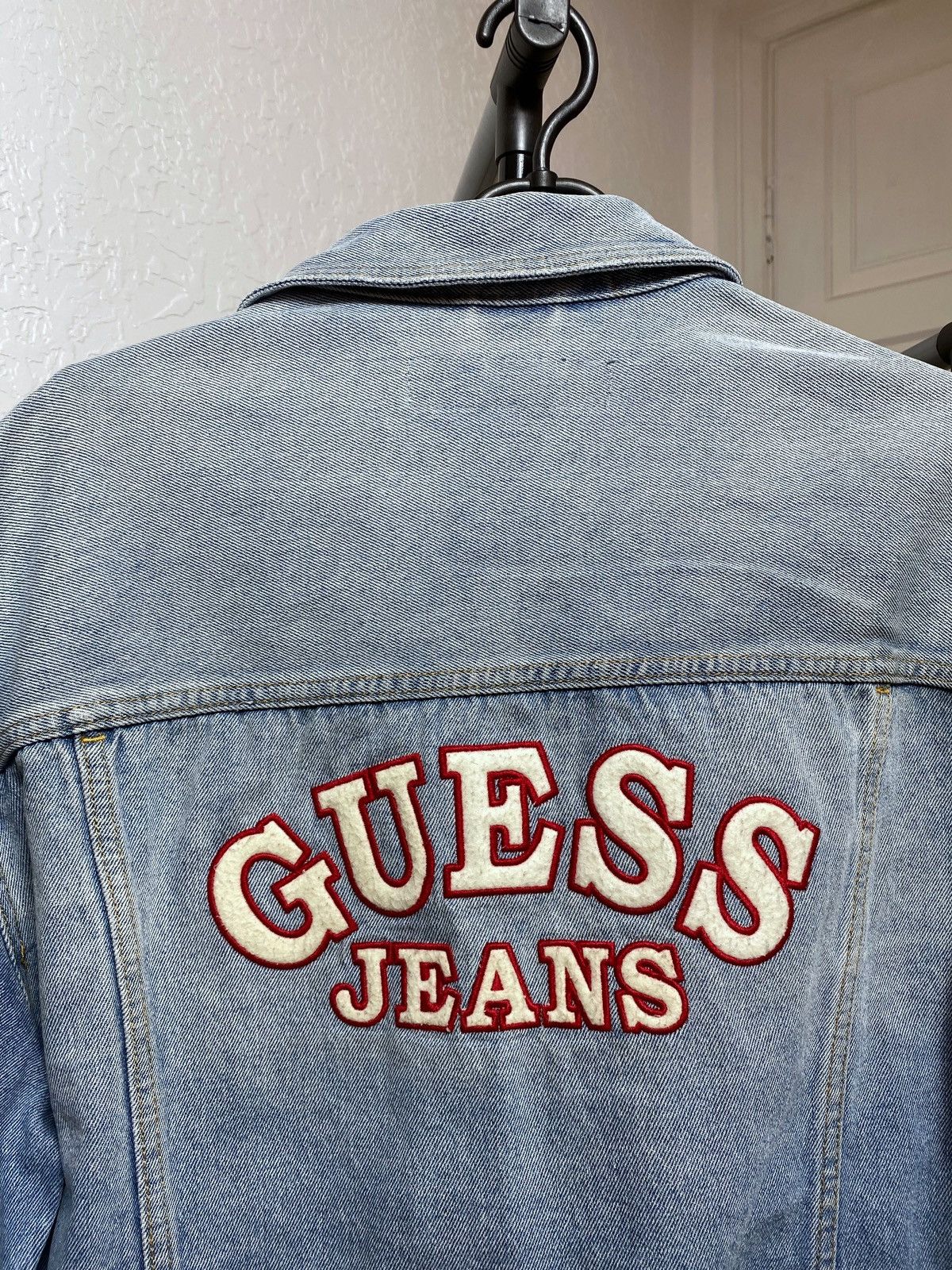 Guess Guess Vintage Jeans Jacket Big logo Size US XL / EU 56 / 4 - 2 Thumbnail