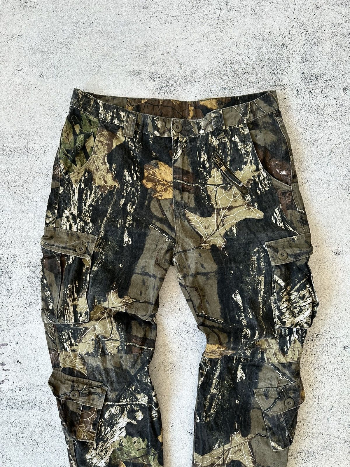 Realtree × Vintage Crazy Vintage Y2K Realtree Camo Baggy Pants Size US 34 / EU 50 - 5 Thumbnail