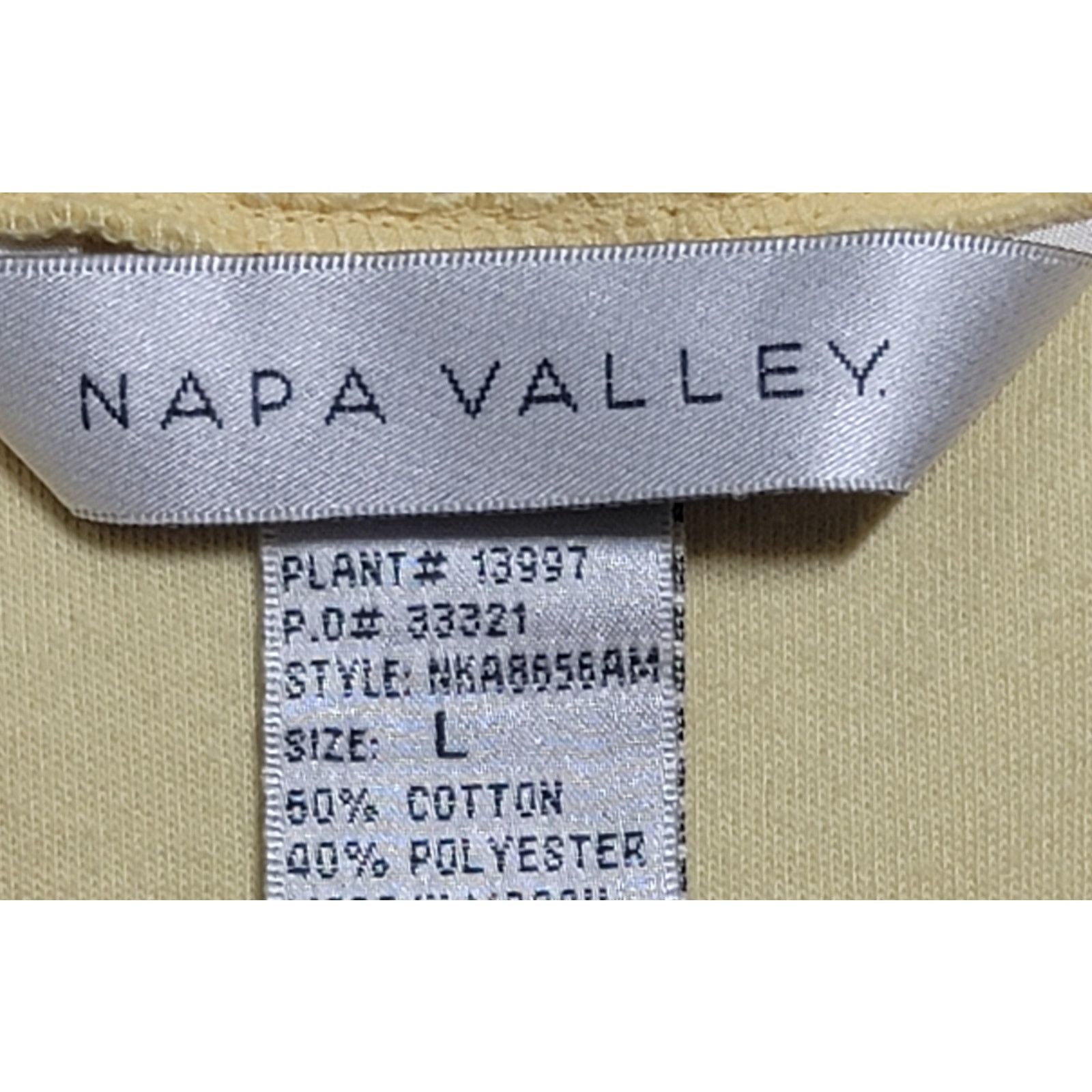 Other Napa Valley Yellow Round Crochet Detail Sleeveless Top L Size L / US 10 / IT 46 - 4 Thumbnail