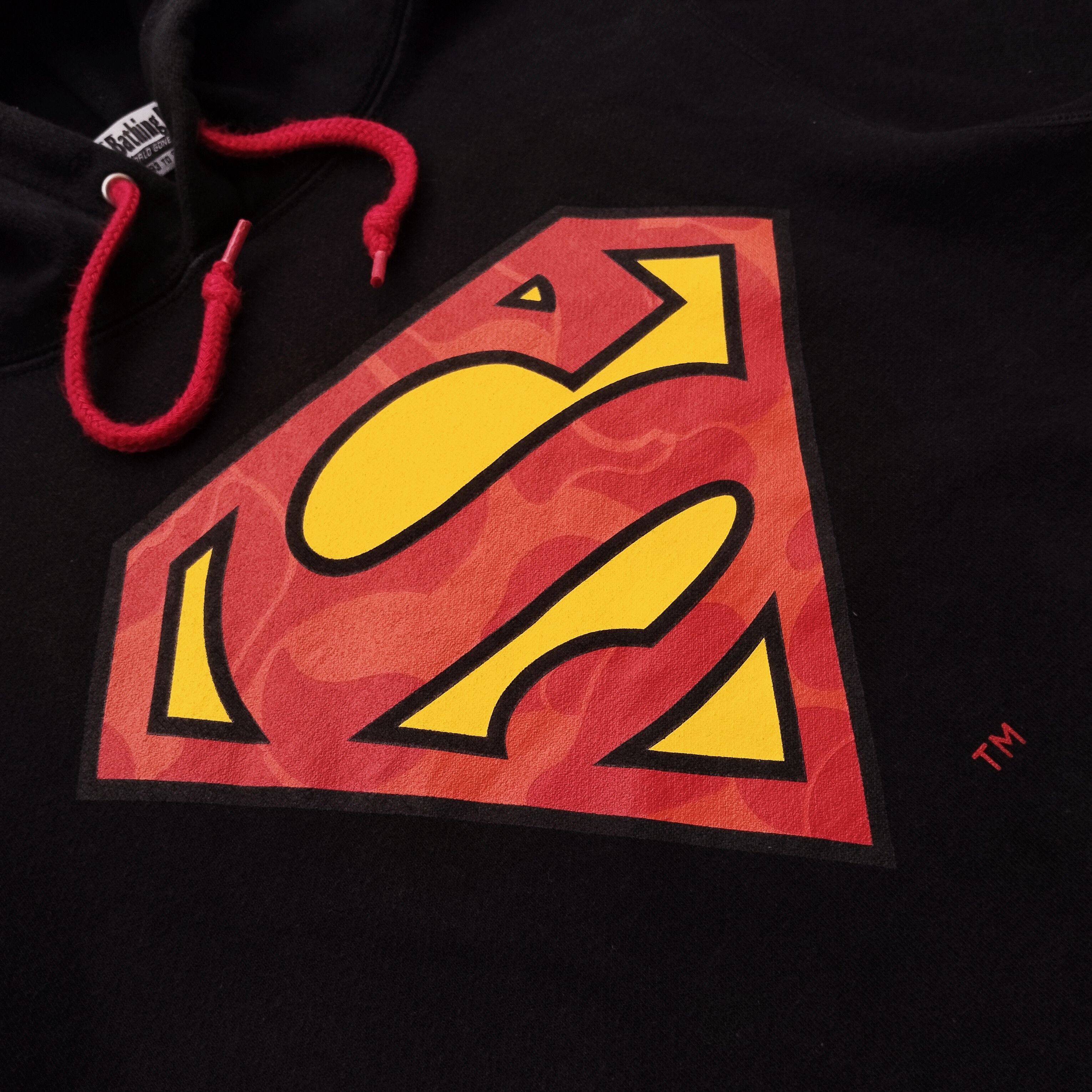 Bape 2019 Bape x DC Superman Pullover Hoodie Size US S / EU 44-46 / 1 - 2 Thumbnail