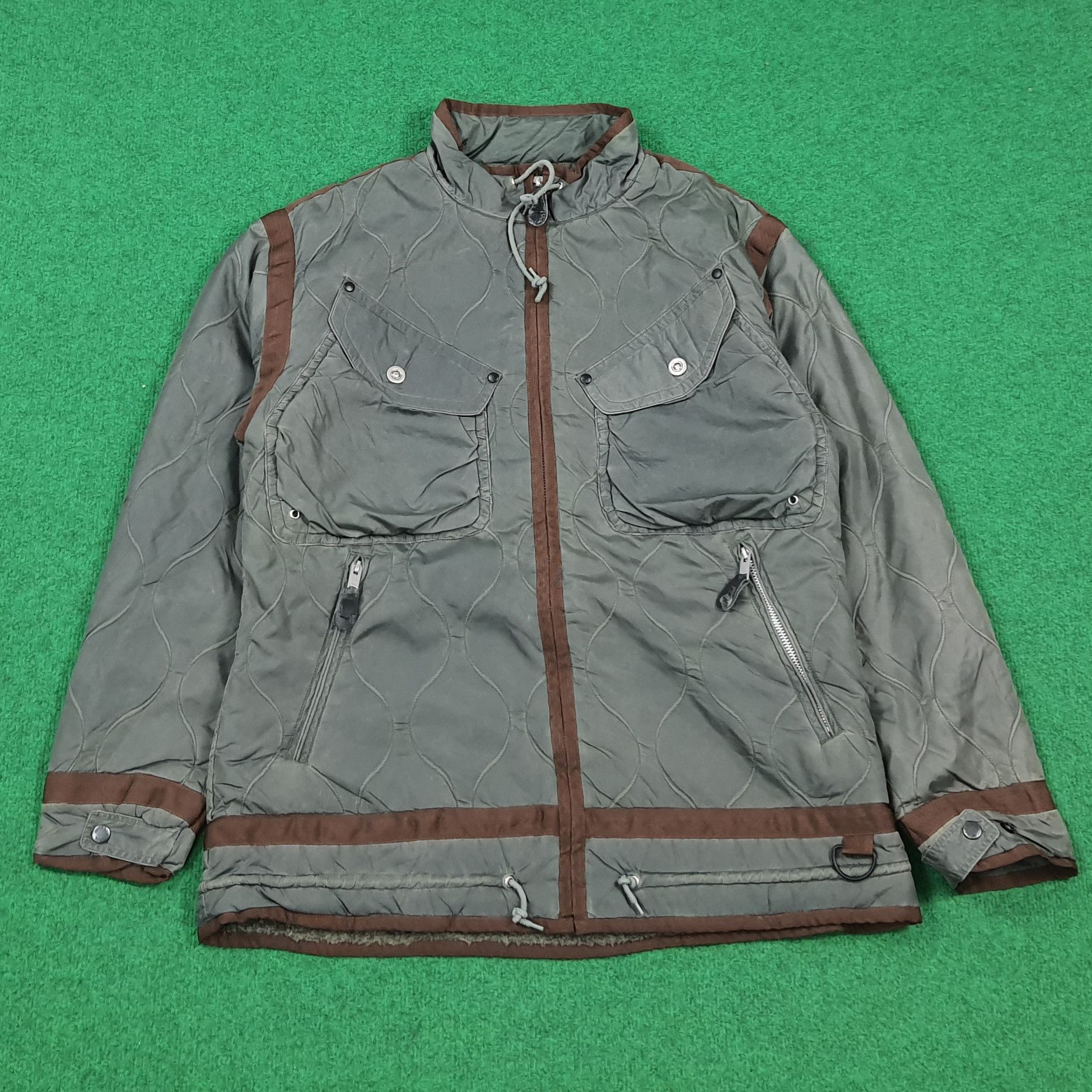 Avirex Vintage Avirex Quilted Flight Sherpa Lined Bomber C304N22 Size US M / EU 48-50 / 2 - 1 Thumbnail