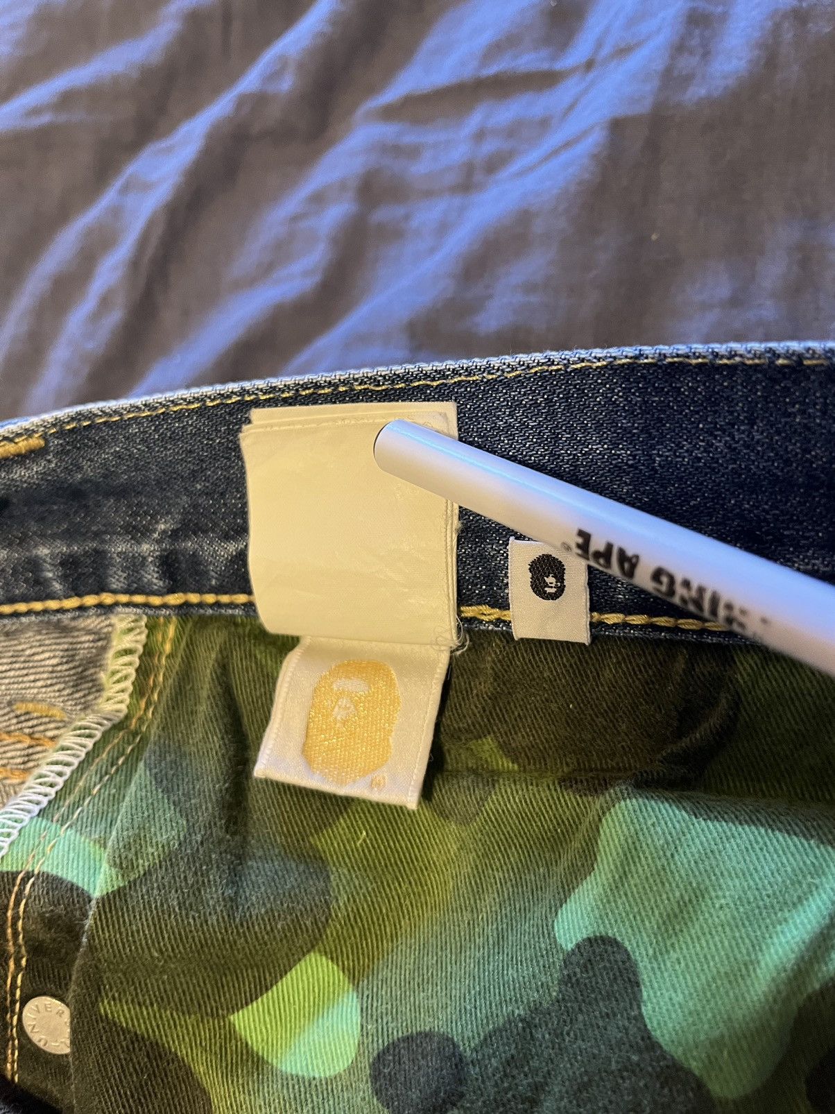 Bape Bape Ape Head Jeans Size US 32 / EU 48 - 7 Thumbnail