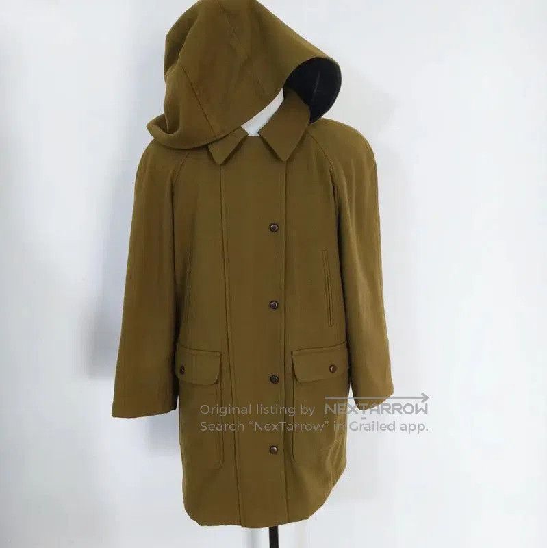 Burberry Burberry Winter Yellow Wool Men's Coat. Size US M / EU 48-50 / 2 - 1 Thumbnail
