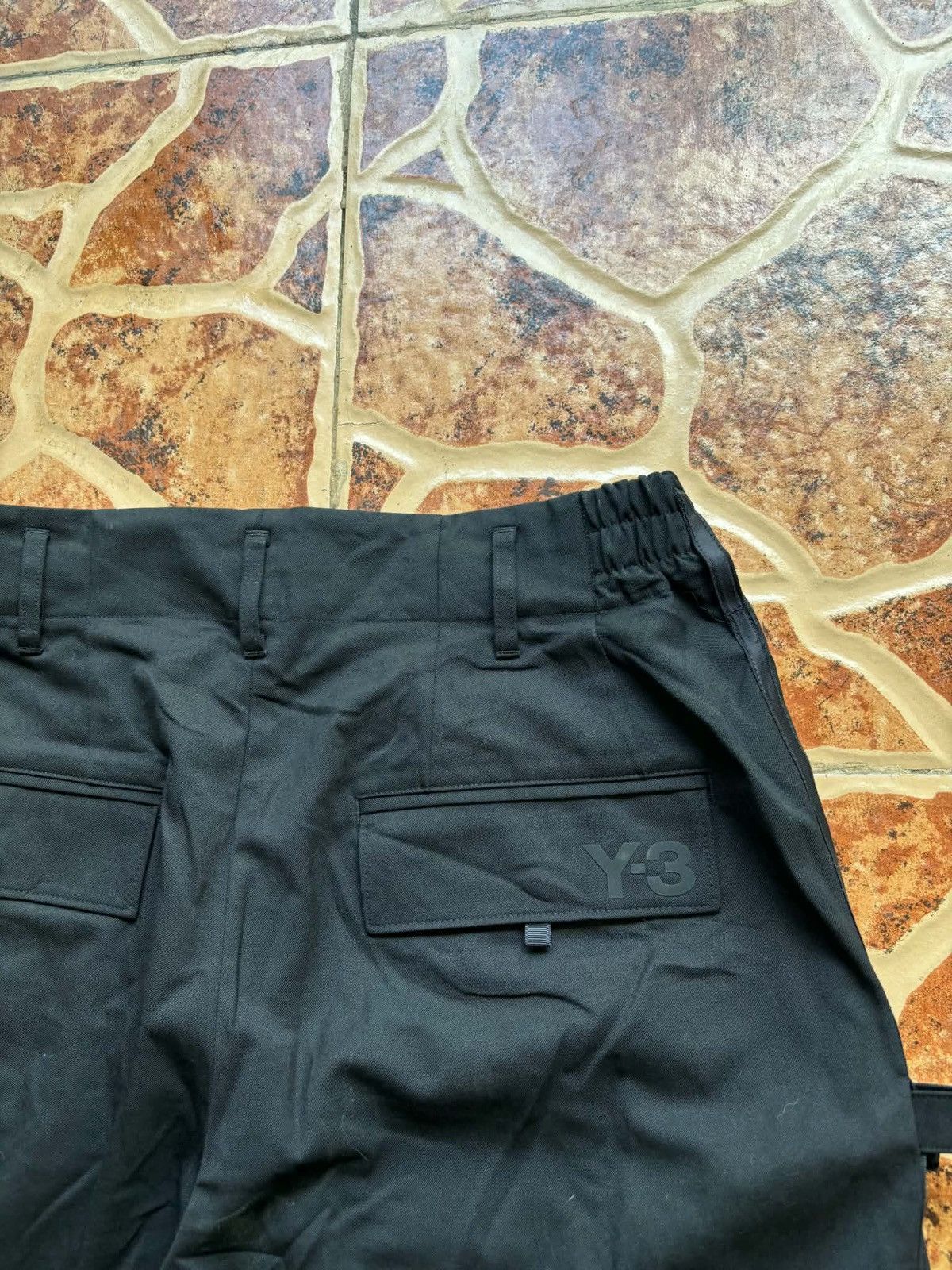 Y-3 Y3 Yohji Yamamoto Classic Refined Wool Stretch Cuffed Pants Size US 30 / EU 46 - 9 Thumbnail