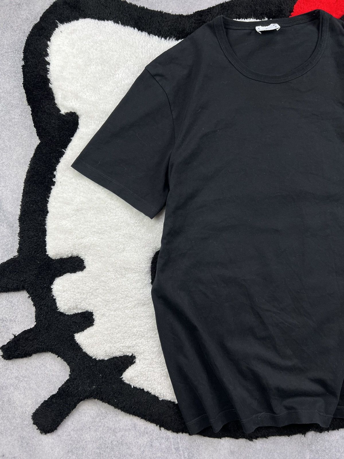 Asket Asket Basic Black Men’s Portugal Tee Shirt Size US M / EU 48-50 / 2 - 2 Thumbnail