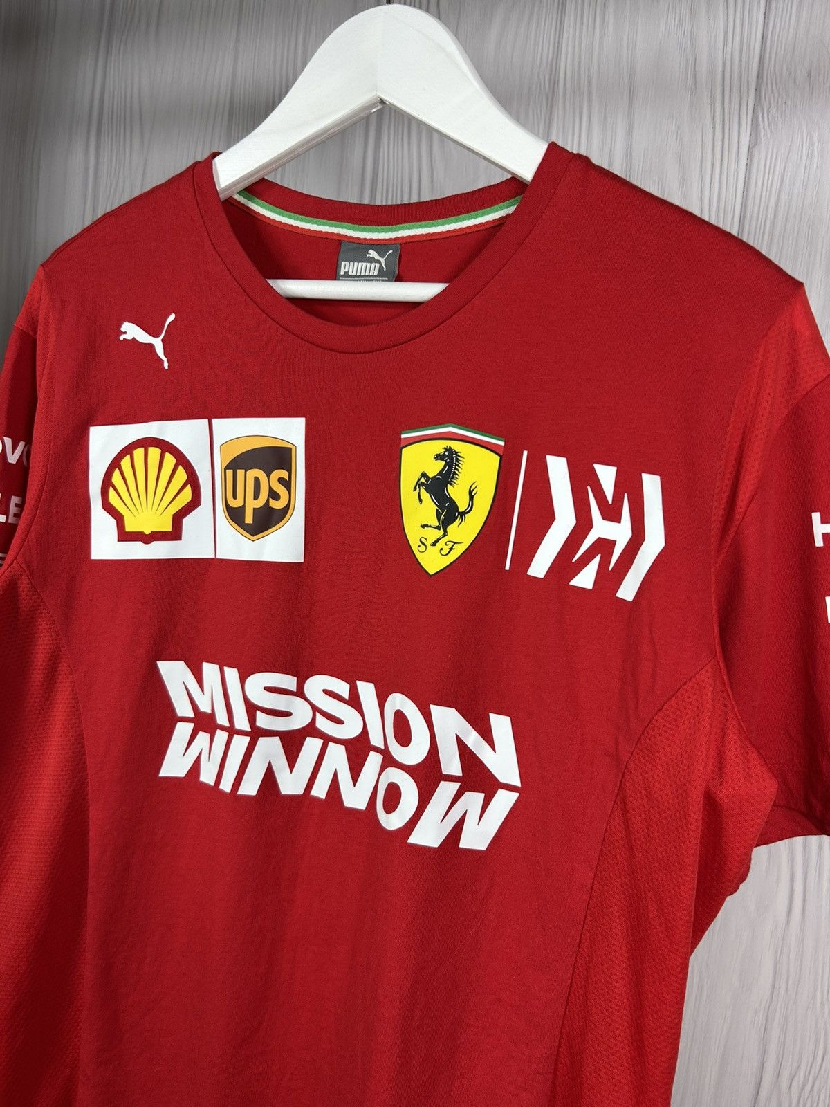 Ferrari × Puma Scuderia Ferrari Puma Mission Team F1 T-Shirt Size M Size US M / EU 48-50 / 2 - 3 Thumbnail