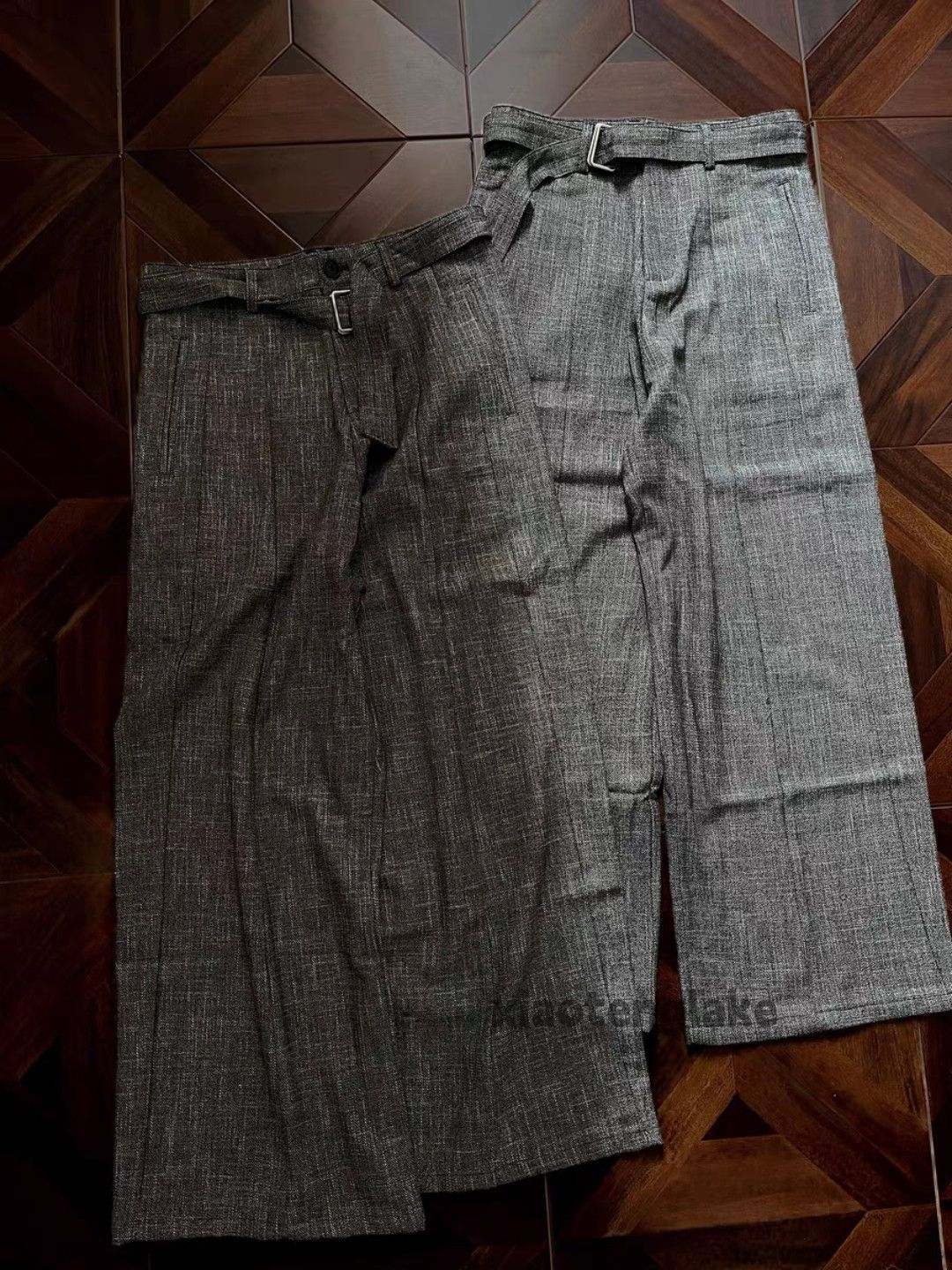 Vintage Unisex utility punk yuppie grunge pleated baggy pants Size US 30 / EU 46 - 6 Thumbnail