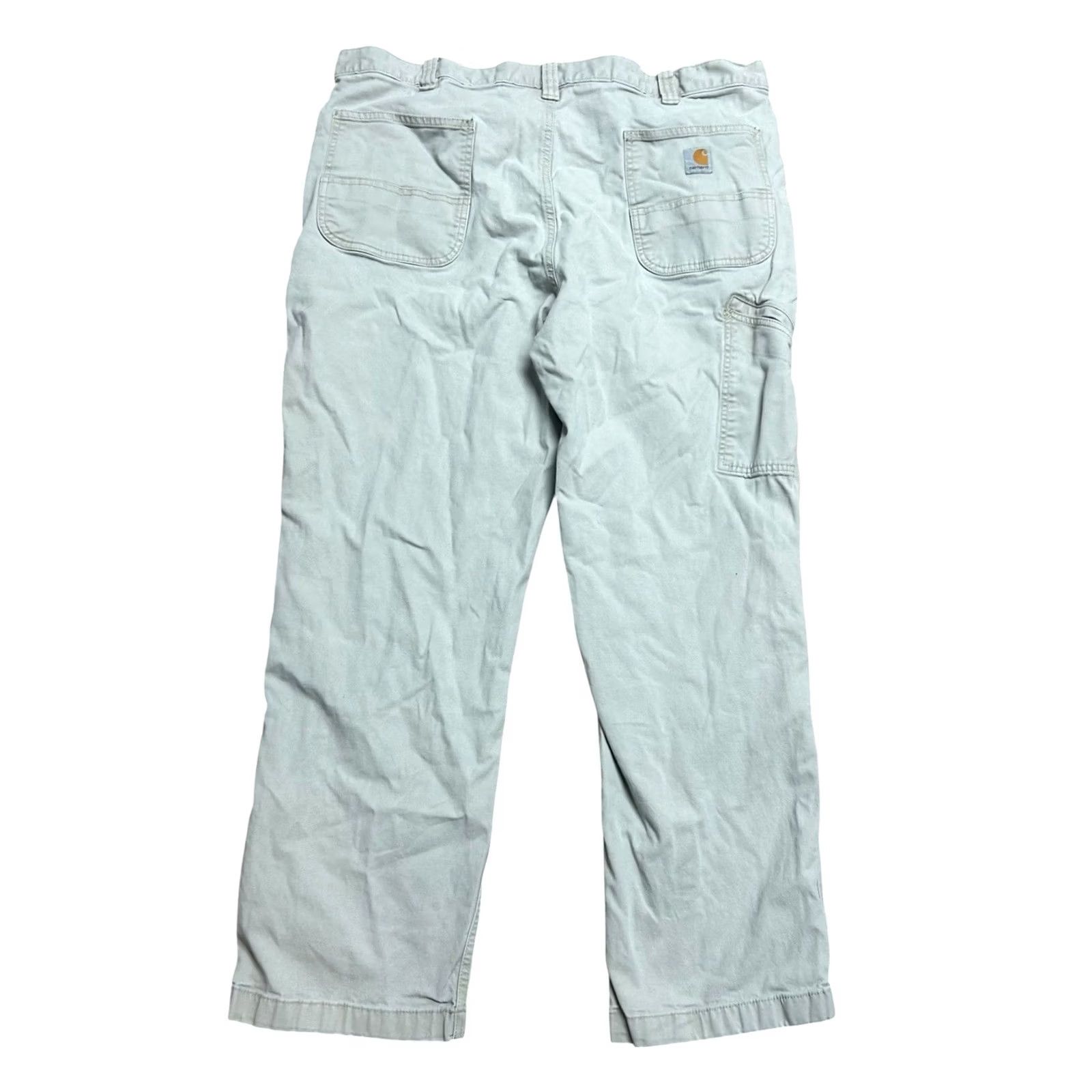 Carhartt VINTAGE Carhartt Force Relaxed Fit Ripstop Mens 42x32 Cargo Work Pants Brown Khaki Size US 42 / EU 58 - 7 Thumbnail