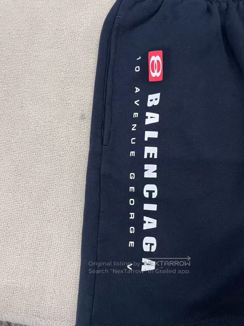 Balenciaga Balenciaga size XS Logo elastic waist loose fit mid rise s Size US 27 - 3 Thumbnail