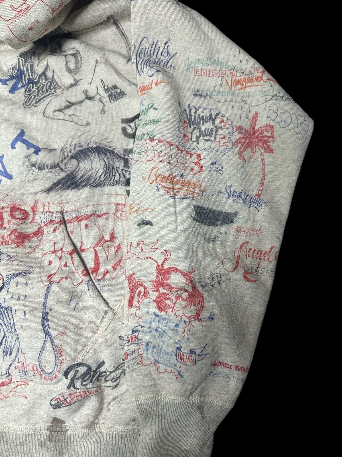 Saint Michael Saint Mxxxxxx LA Hoodie Size US L / EU 52-54 / 3 - 5 Thumbnail