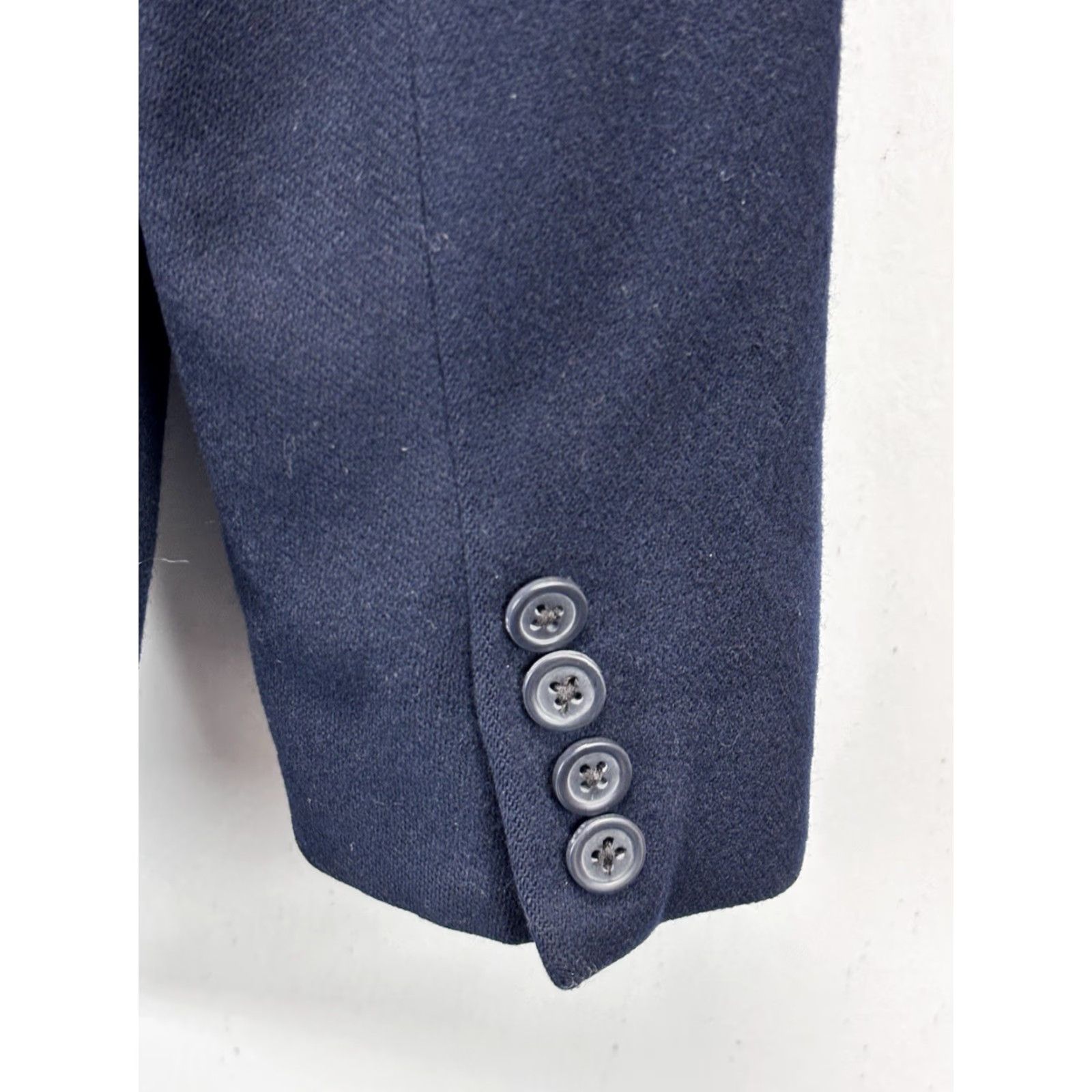 Vintage VINTAGE Ralph Lauren Polo University Blazer Wool Sport Coat Jacket Men’s 44 Navy Solid University Theme 2-Button 32" Regular Large Size US XXL / EU 58 / 5 - 6 Thumbnail