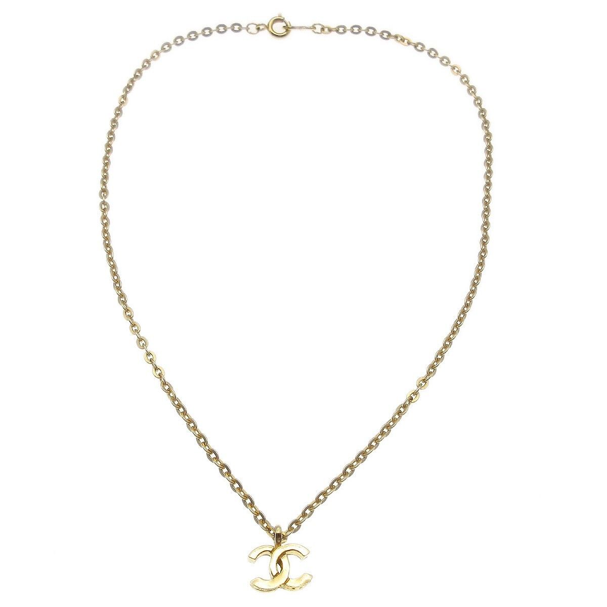 Chanel Chanel Vintage CC Pendent Plated Metal Size ONE SIZE - 1 Thumbnail