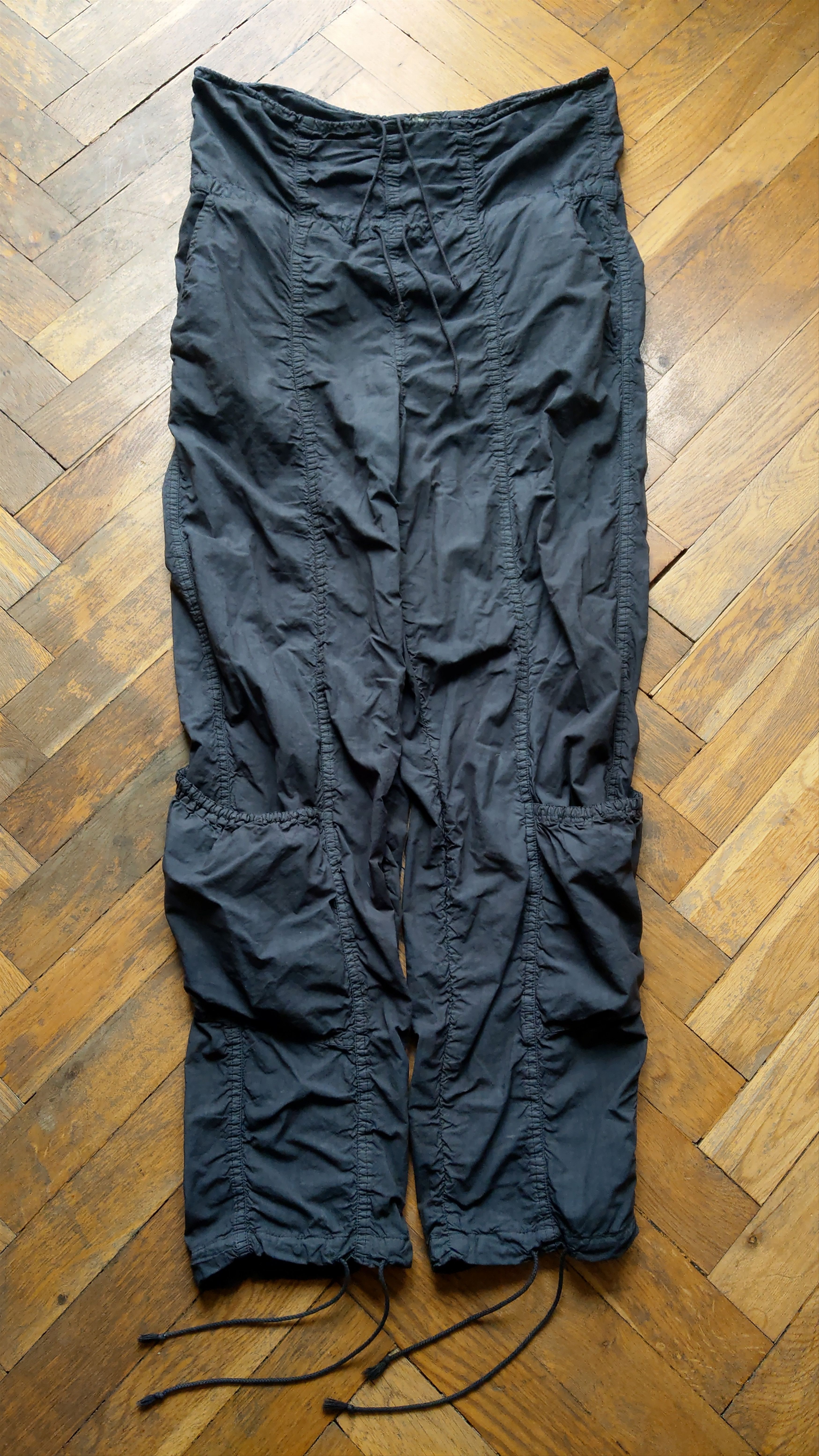 Vintage Vintage Stacked Pants Semi Baggy Raver Loosefit Opium Goth Size US 33 - 15 Thumbnail