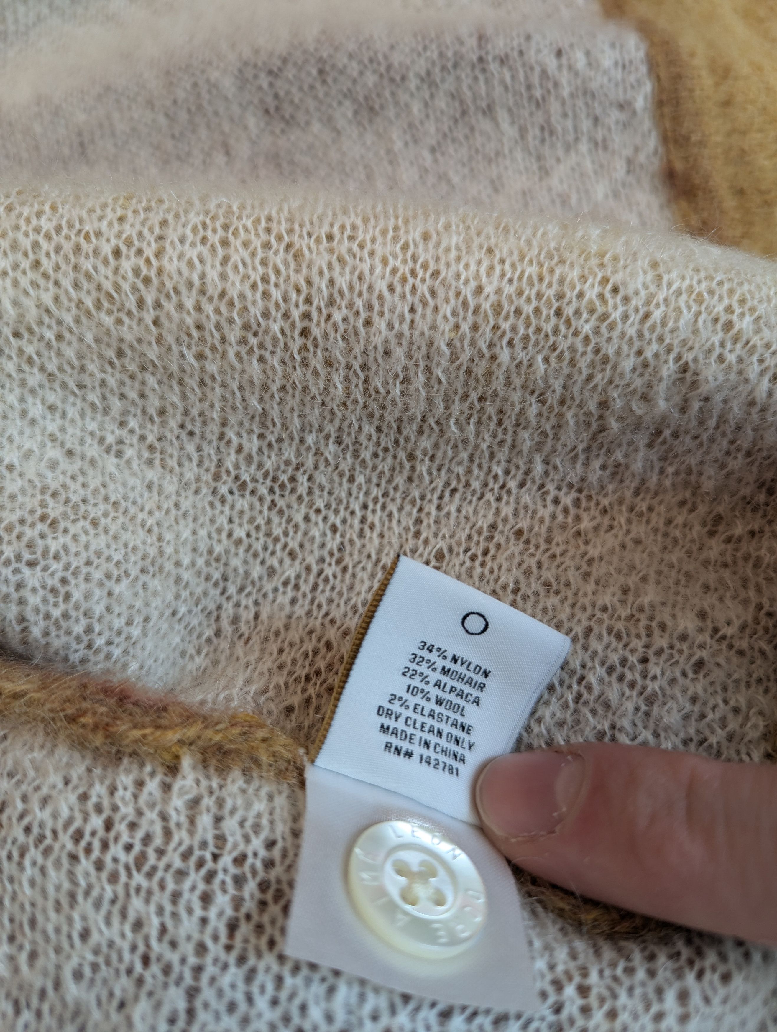 Aime Leon Dore Ombre Mohair Cardigan Size US M / EU 48-50 / 2 - 6 Thumbnail